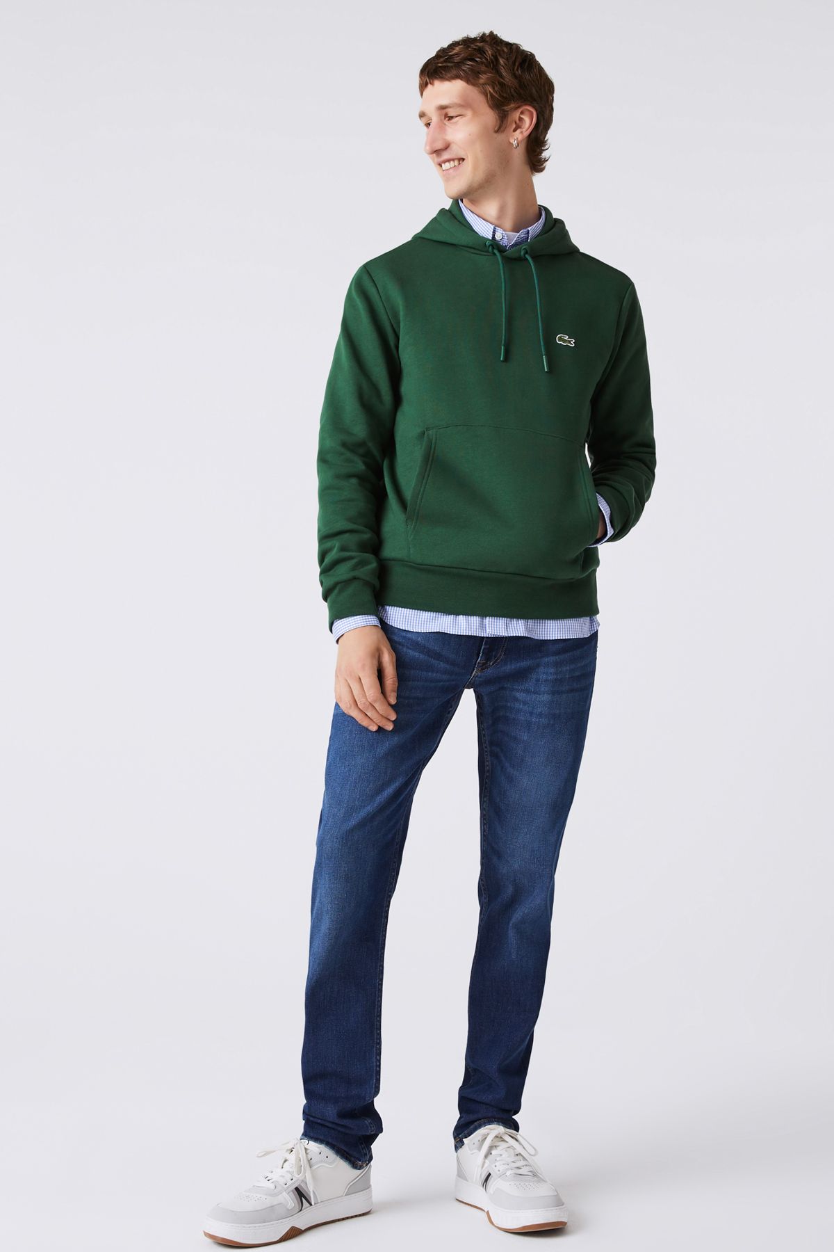 Lacoste top multicolor sweater