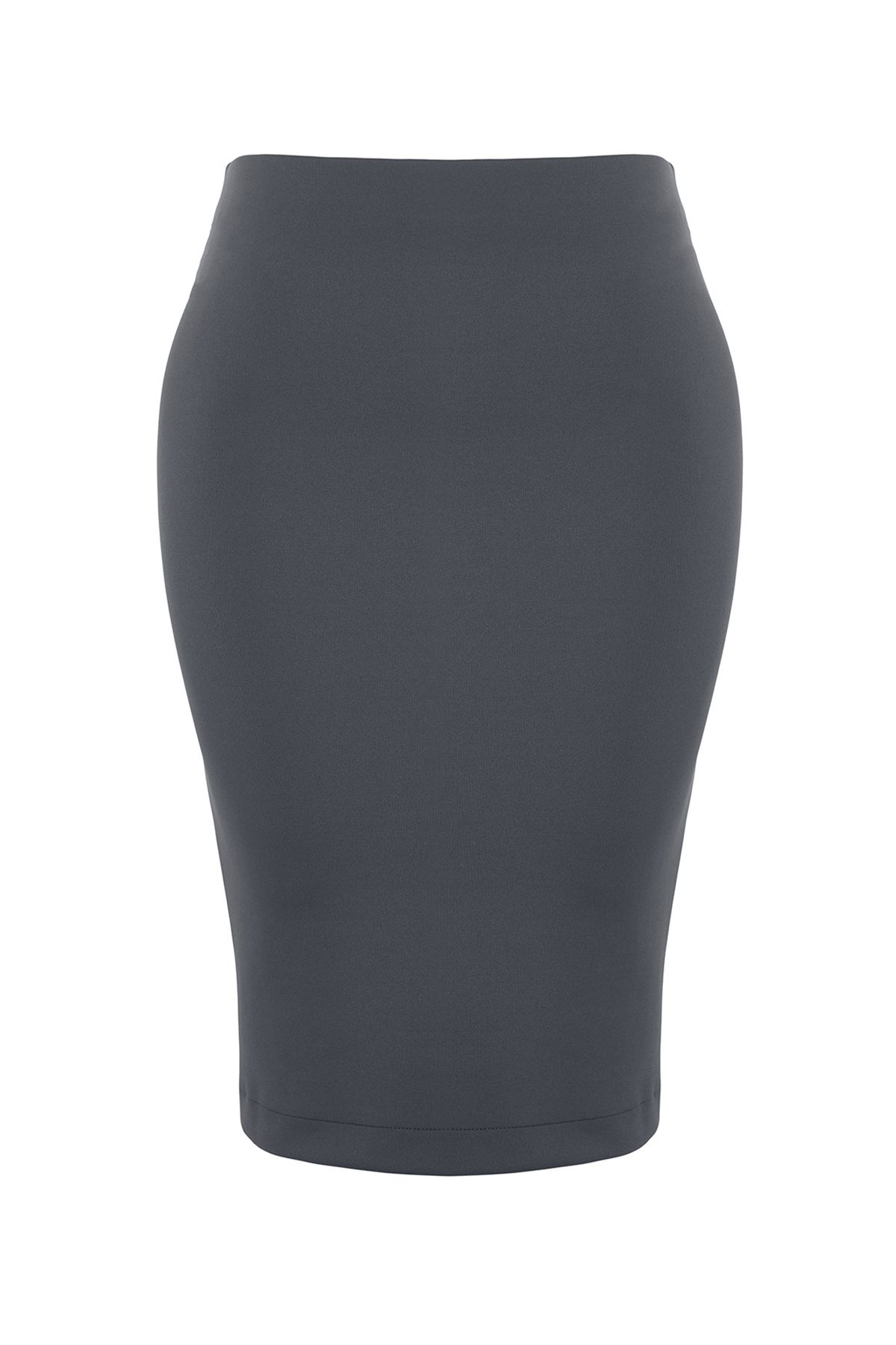 Gray skirt deals fitted