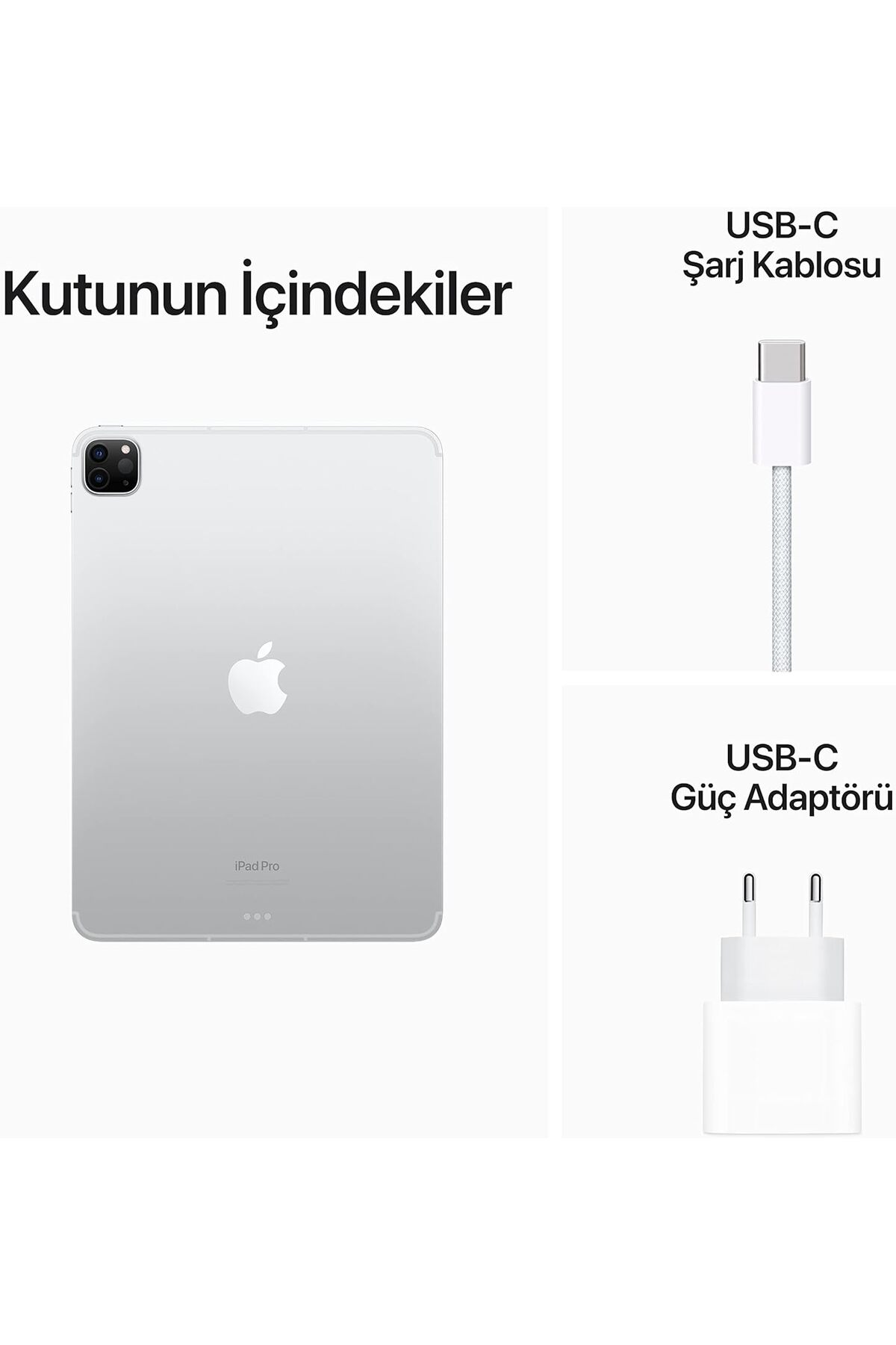 Apple 11-inch iPad Pro Wi-Fi + Cellular 2TB - Silver - Fiyatı