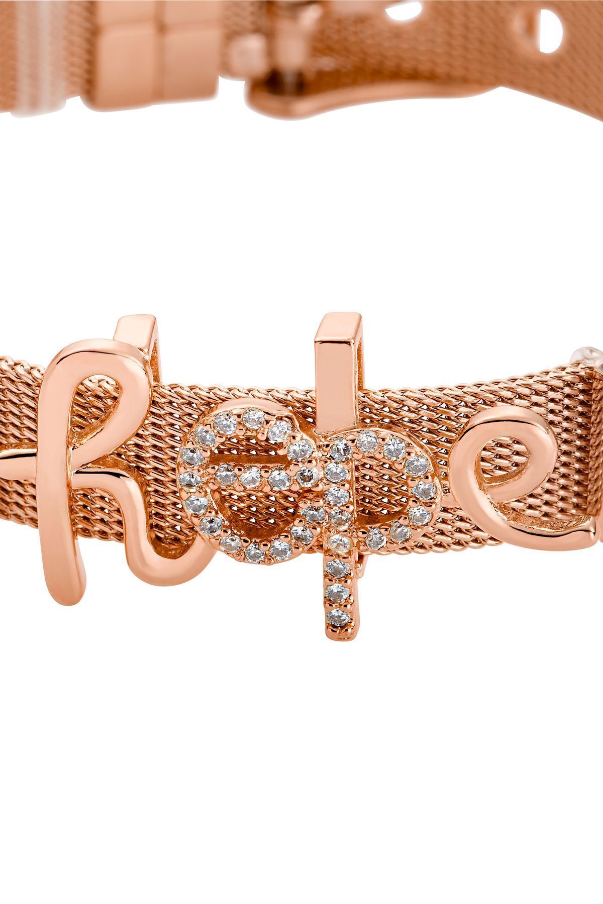 Heideman-Mesh Armkette Für Frauen Mesh Armband Hope Poliert Modisch 3