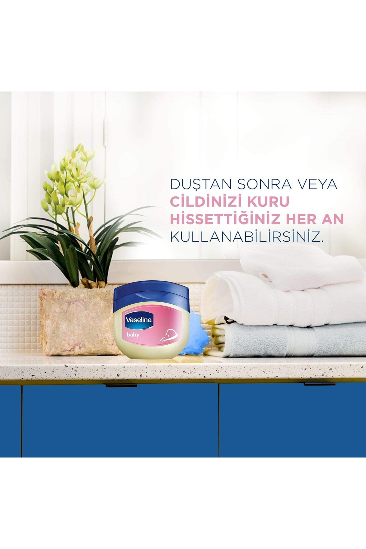 Vaseline Nemlendirici Jel Krem (vazelin) 100ml Baby (4 Lü Set) fotoğrafı 5 (önizleme)