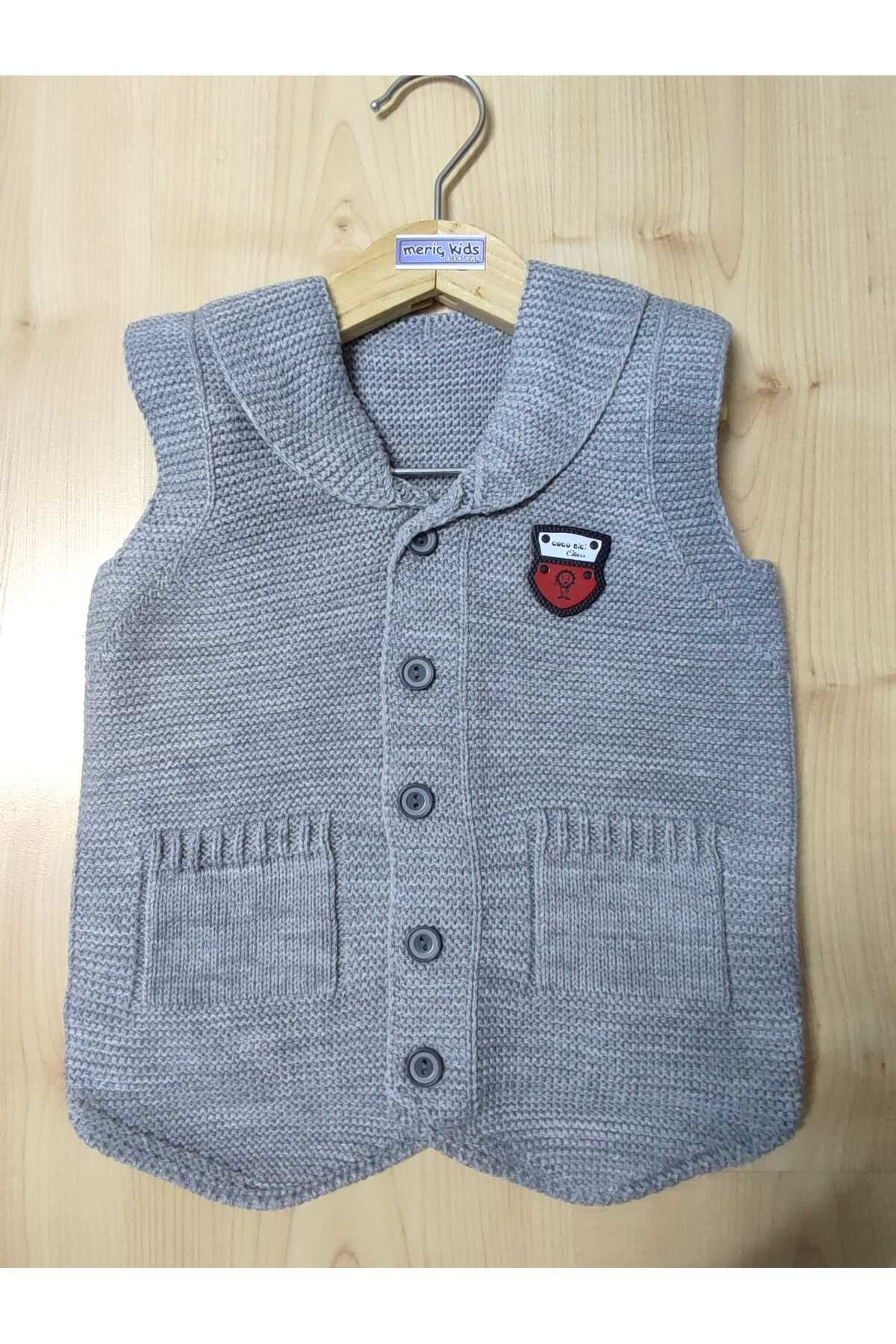 Boys gray sweater vest shop