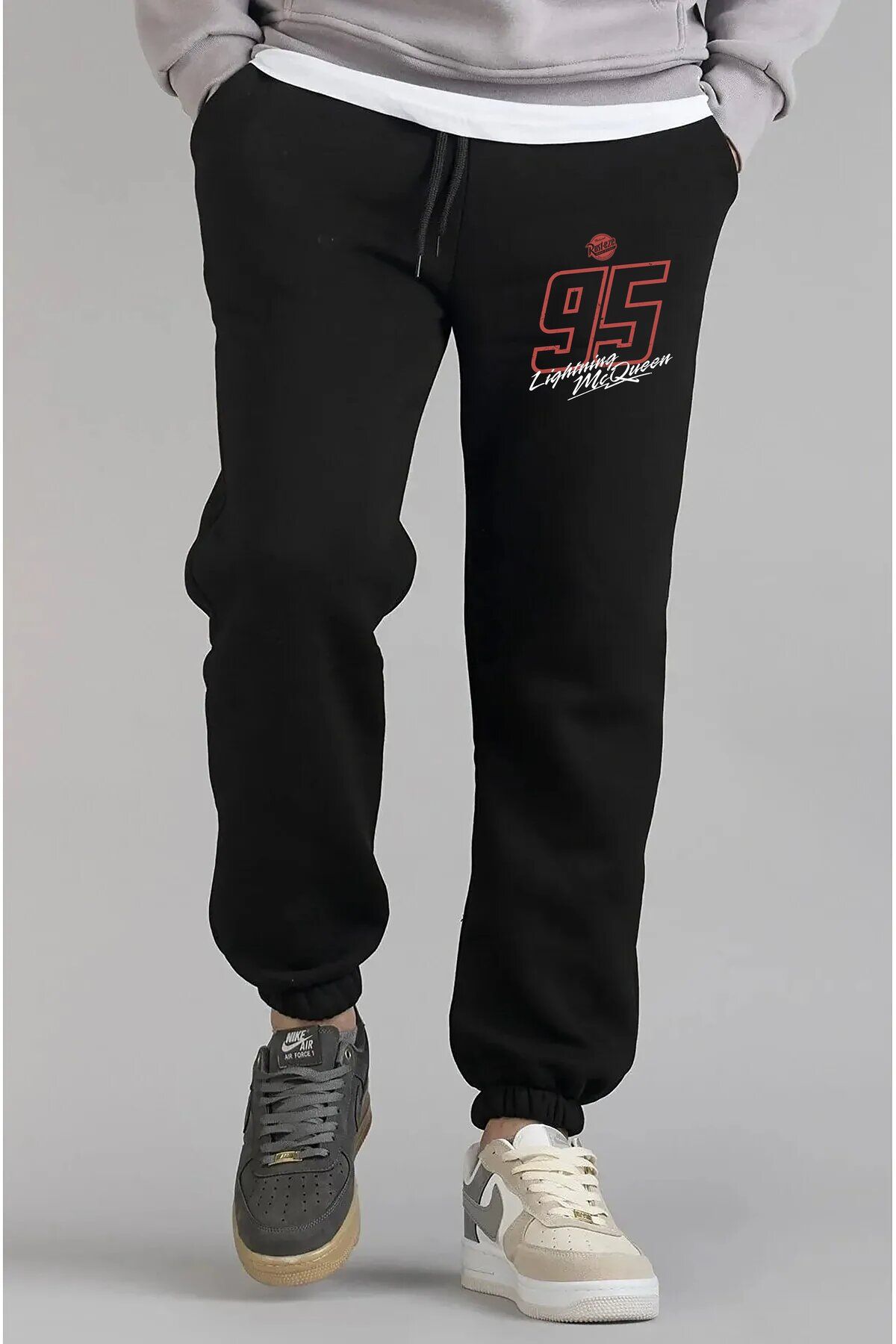 Fuddy Moda Lightning Mcqueen 1 Printed Jogger Pants, Unisex Lightning  Mcqueen Written Sweatpants