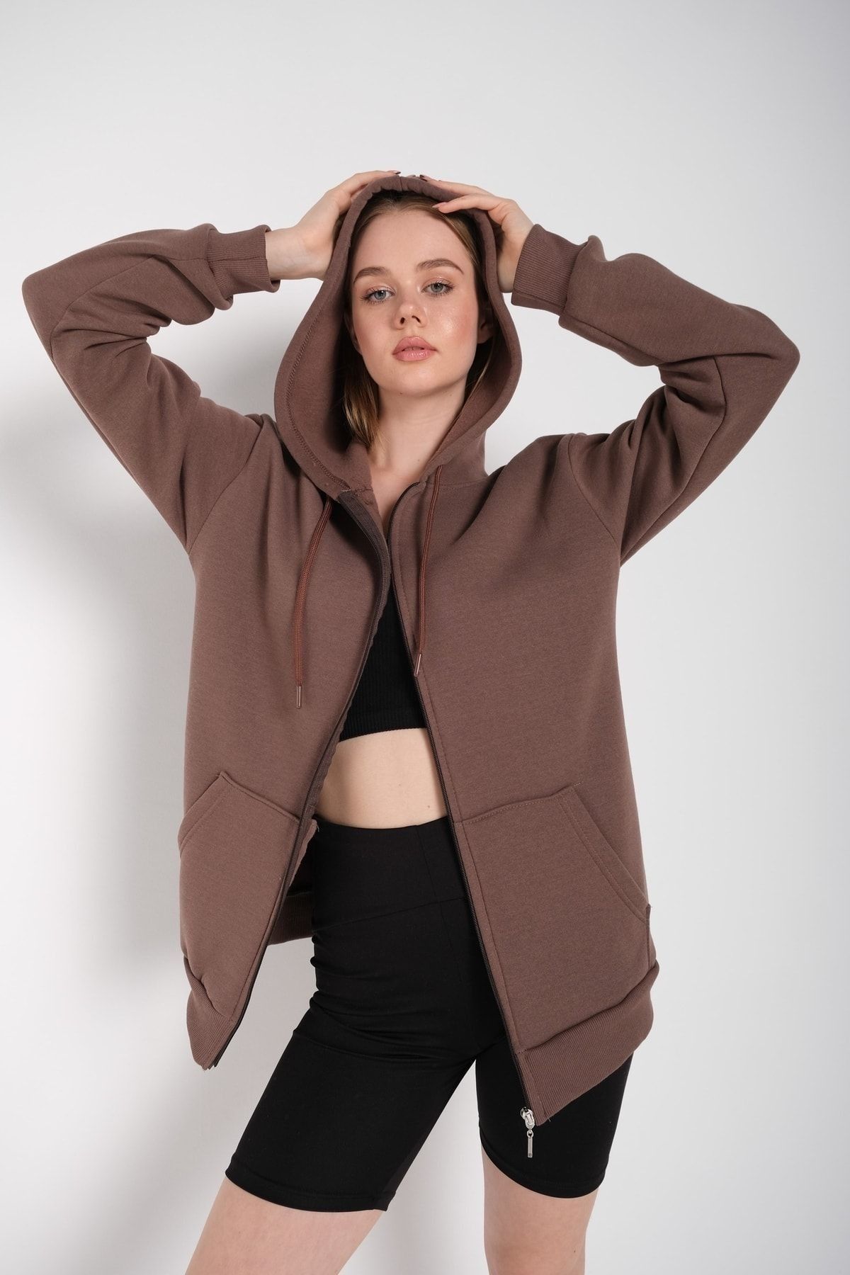 Women's sweatshirt cardigan hot sale