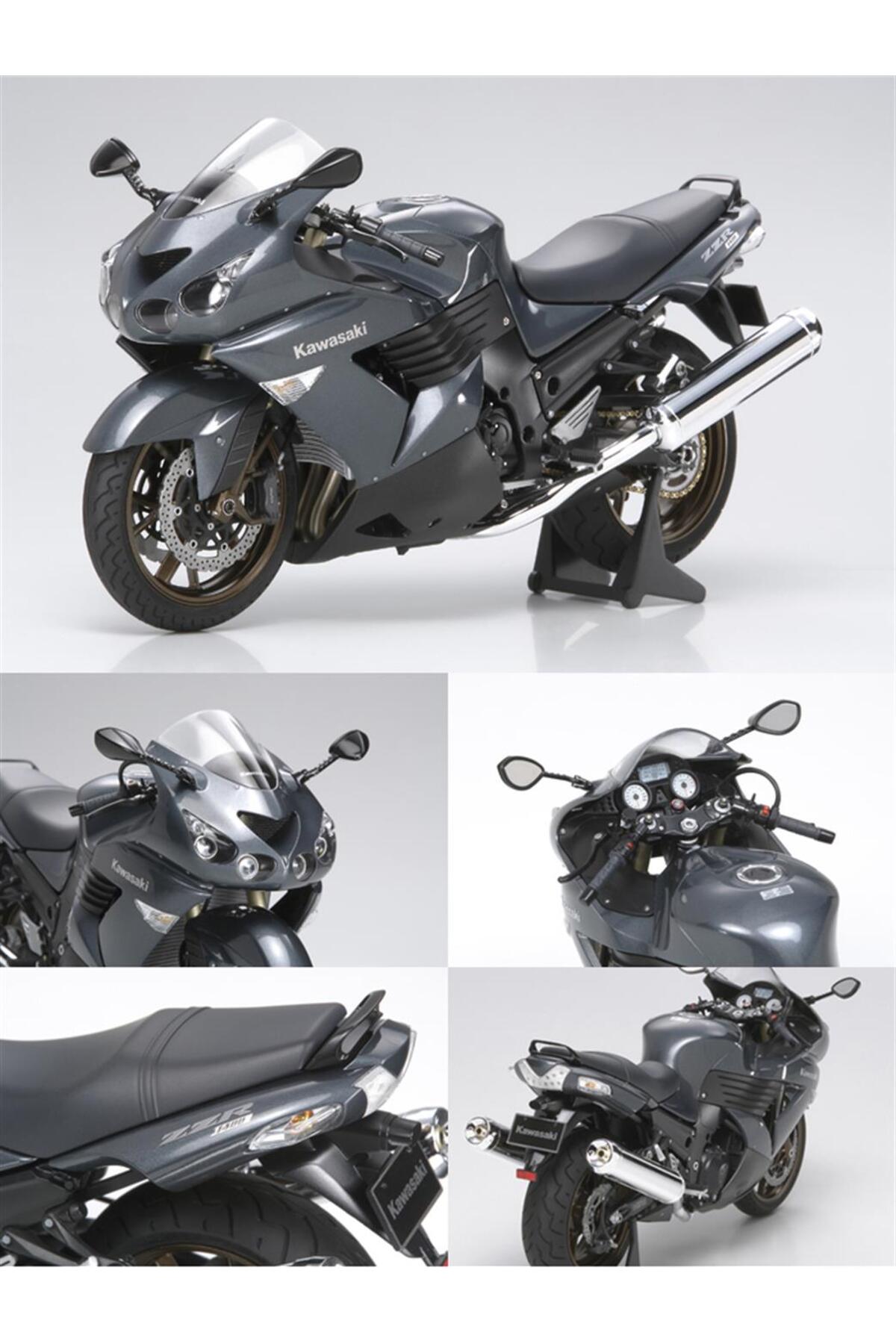 TAMIYA 1/12 Kawasaki Zzr 1400 Plastik Motosiklet Maket Kiti