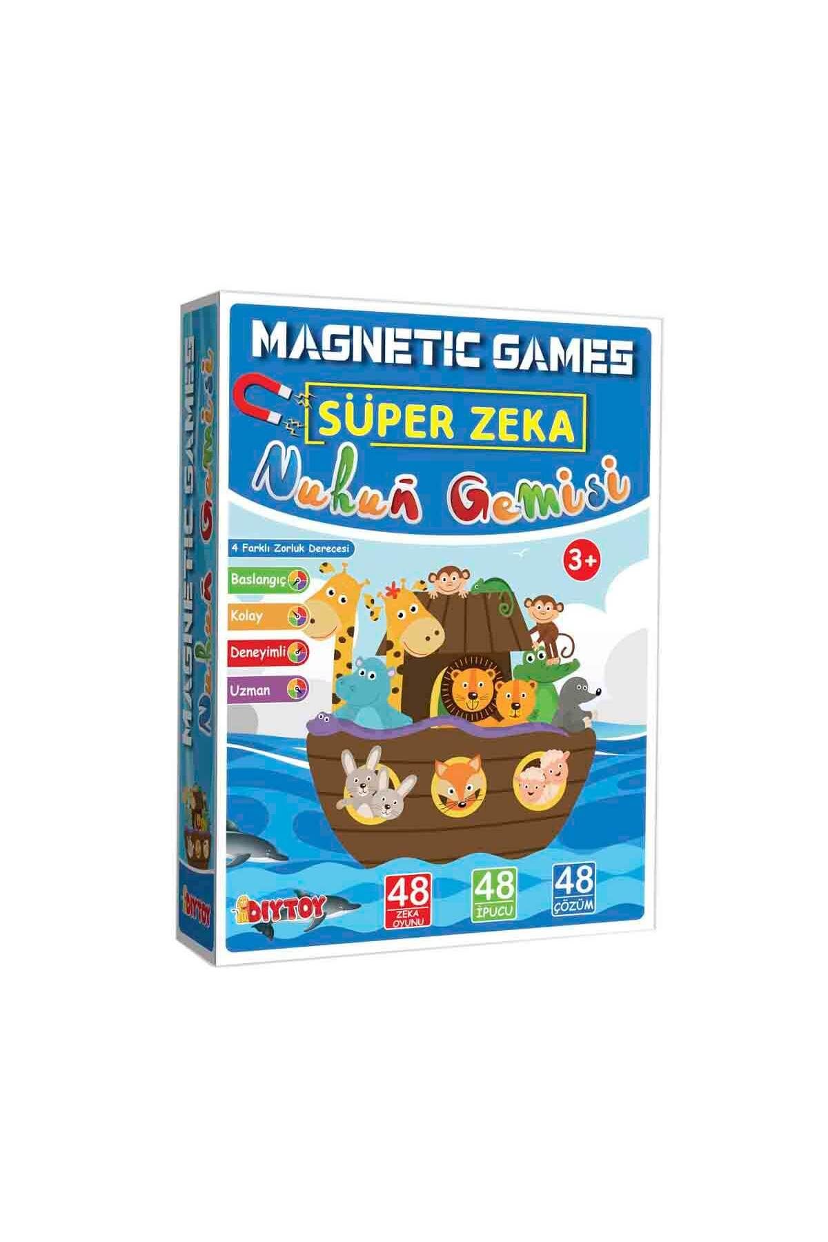 DIY Toys-Magnetic Intelligence Game Duck Family - Noah's Ark - Sort Penguins 3