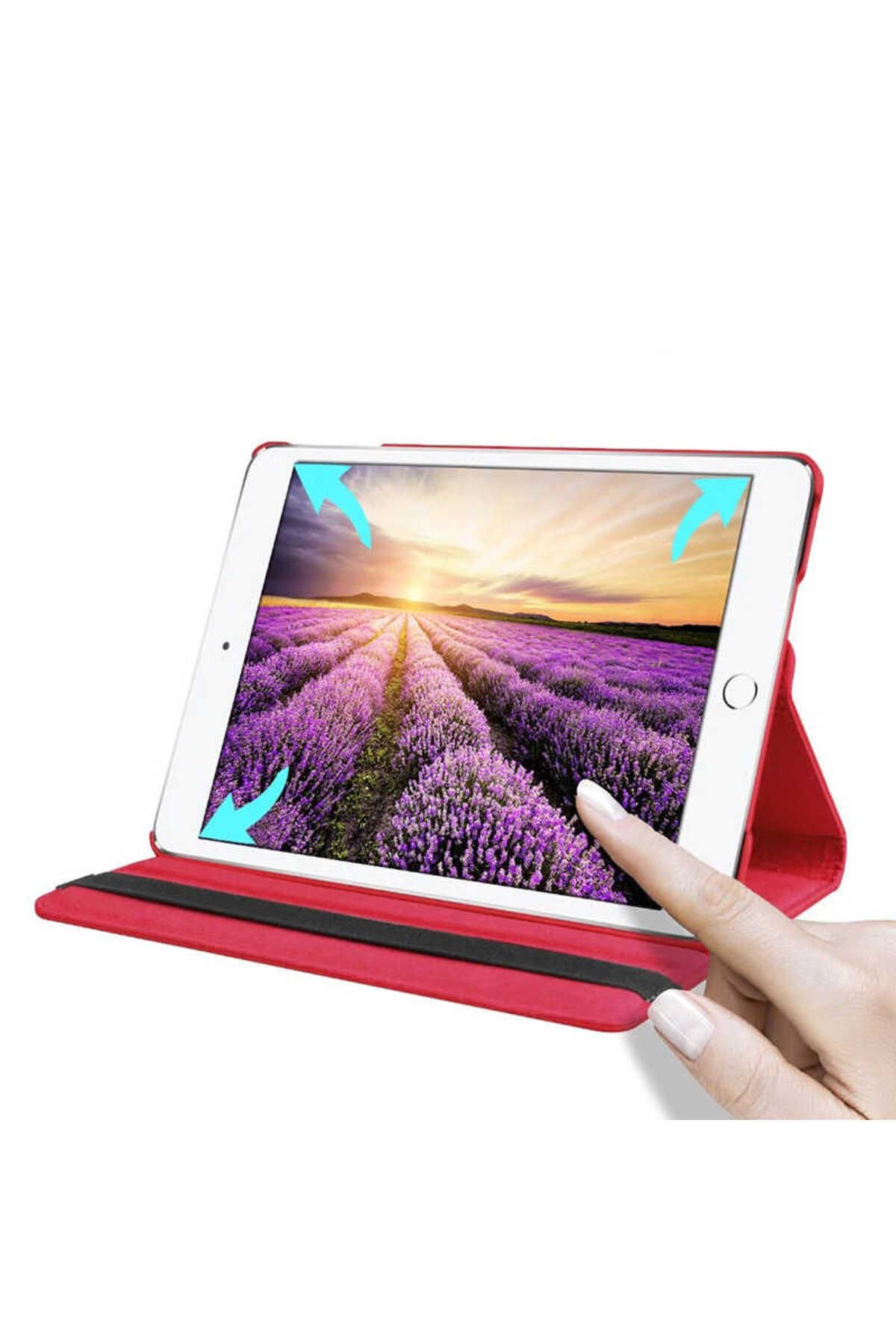KılıfPark-iPad 10.2 202 Compatible (9th Generation) Case with Rotatable Stand Smart Cover Hard Case 2