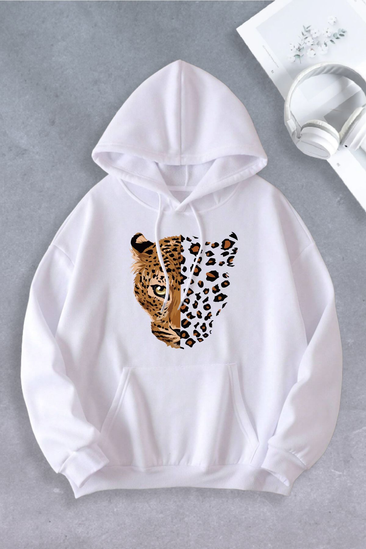 Leopard hoodie men deals