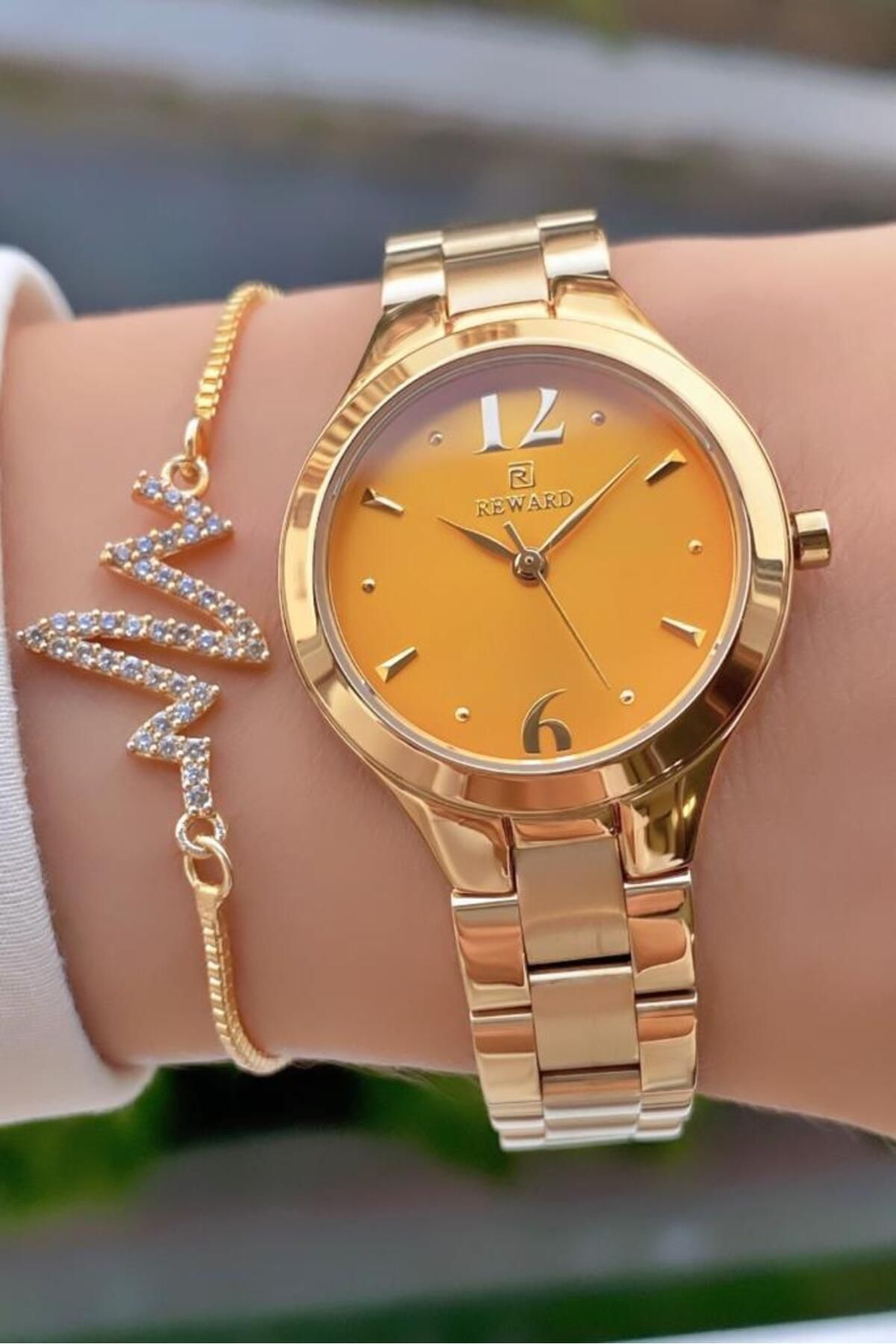 Reward Watch Gold colored Gold Trendyol
