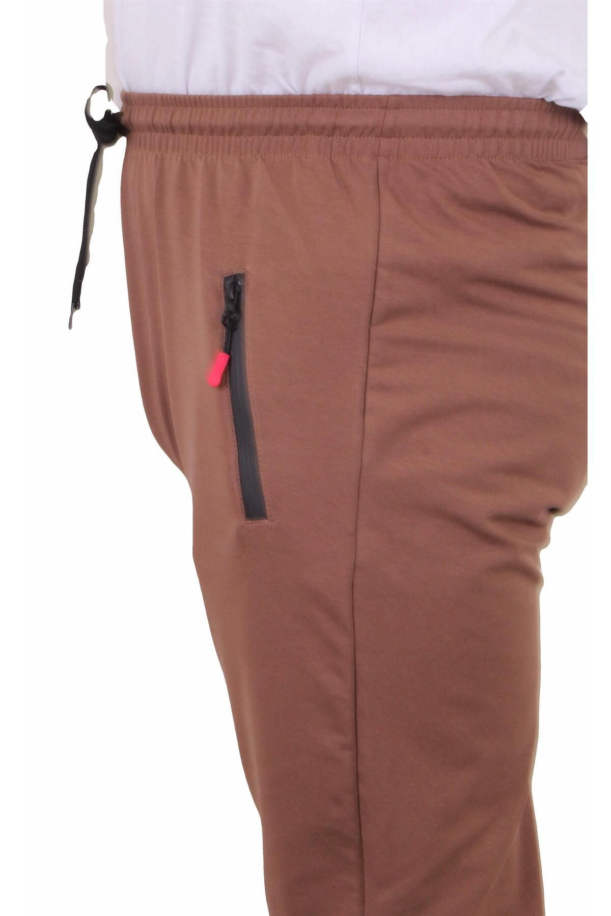 MocGrande-Large Size Classic Sweatpants Zippered Pocket 22500 TABA 5