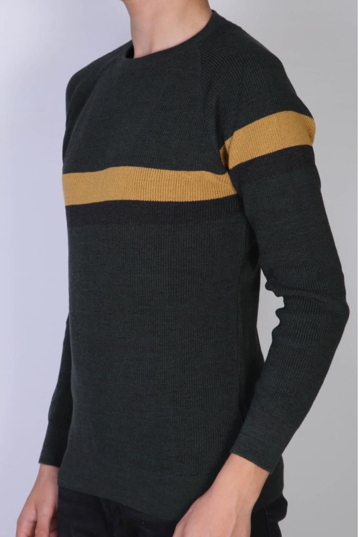 Black and store gold mens sweater