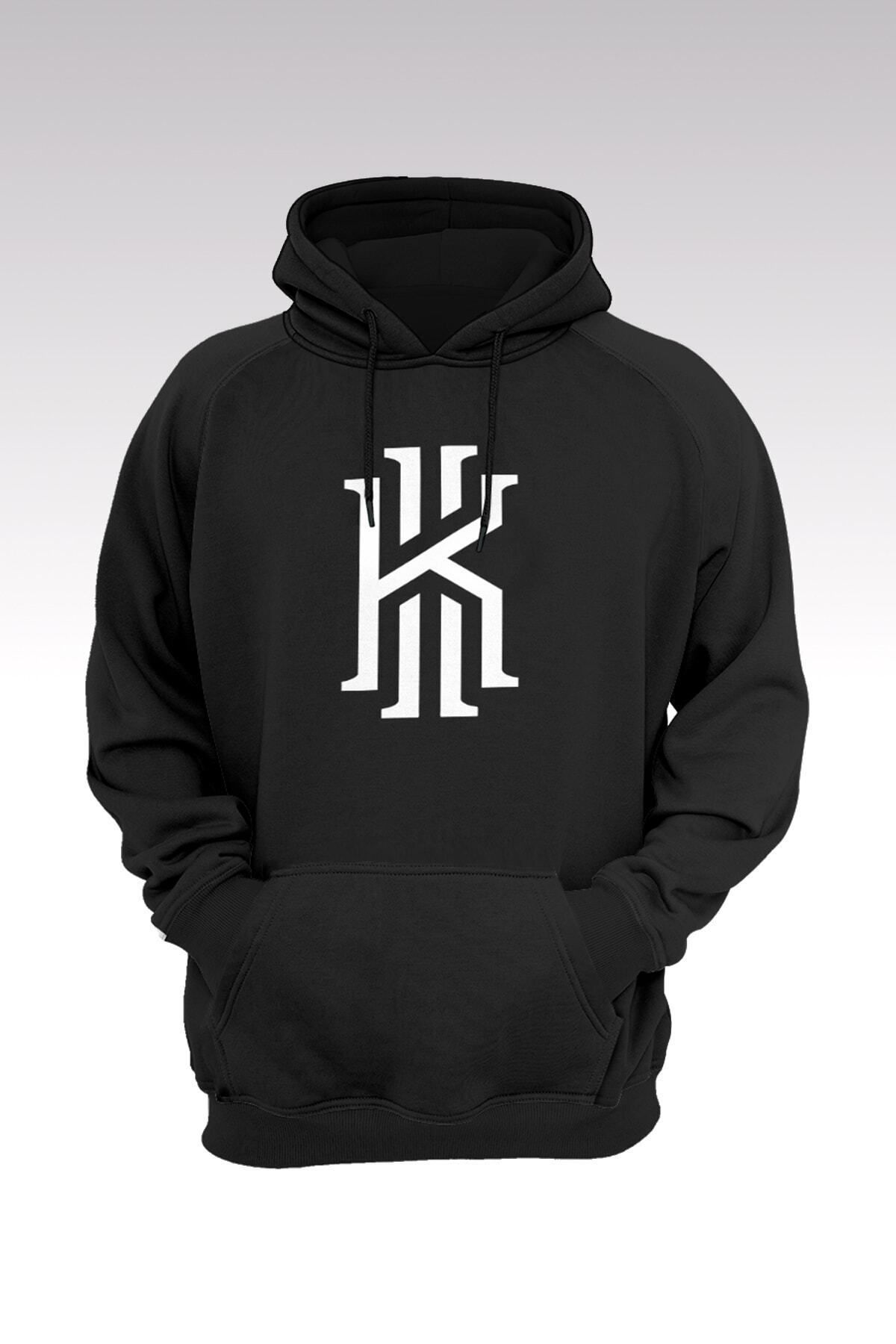 Vordevia Kyrie Irving 89 Black Hooded Sweatshirt Hoodie Trendyol