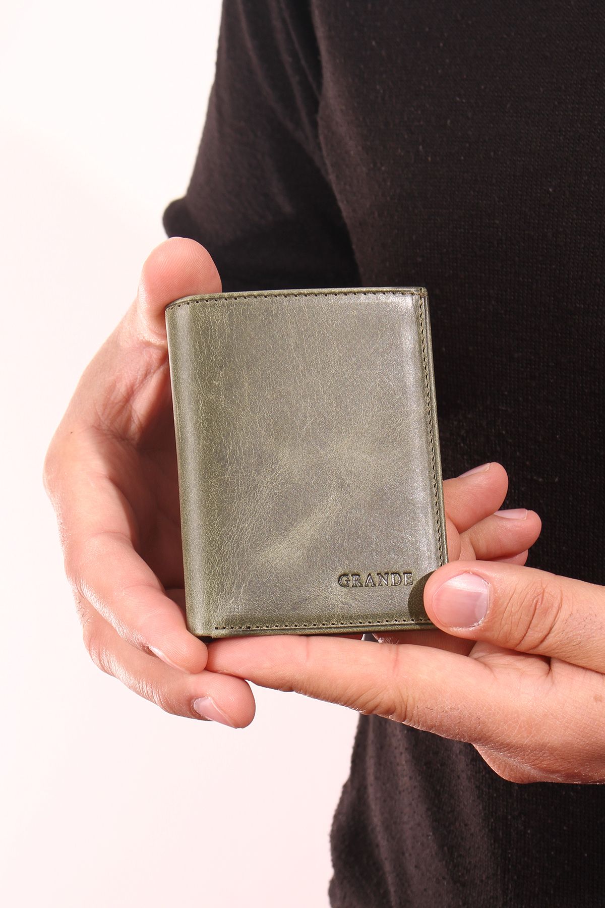 Genuine leather wallet best sale