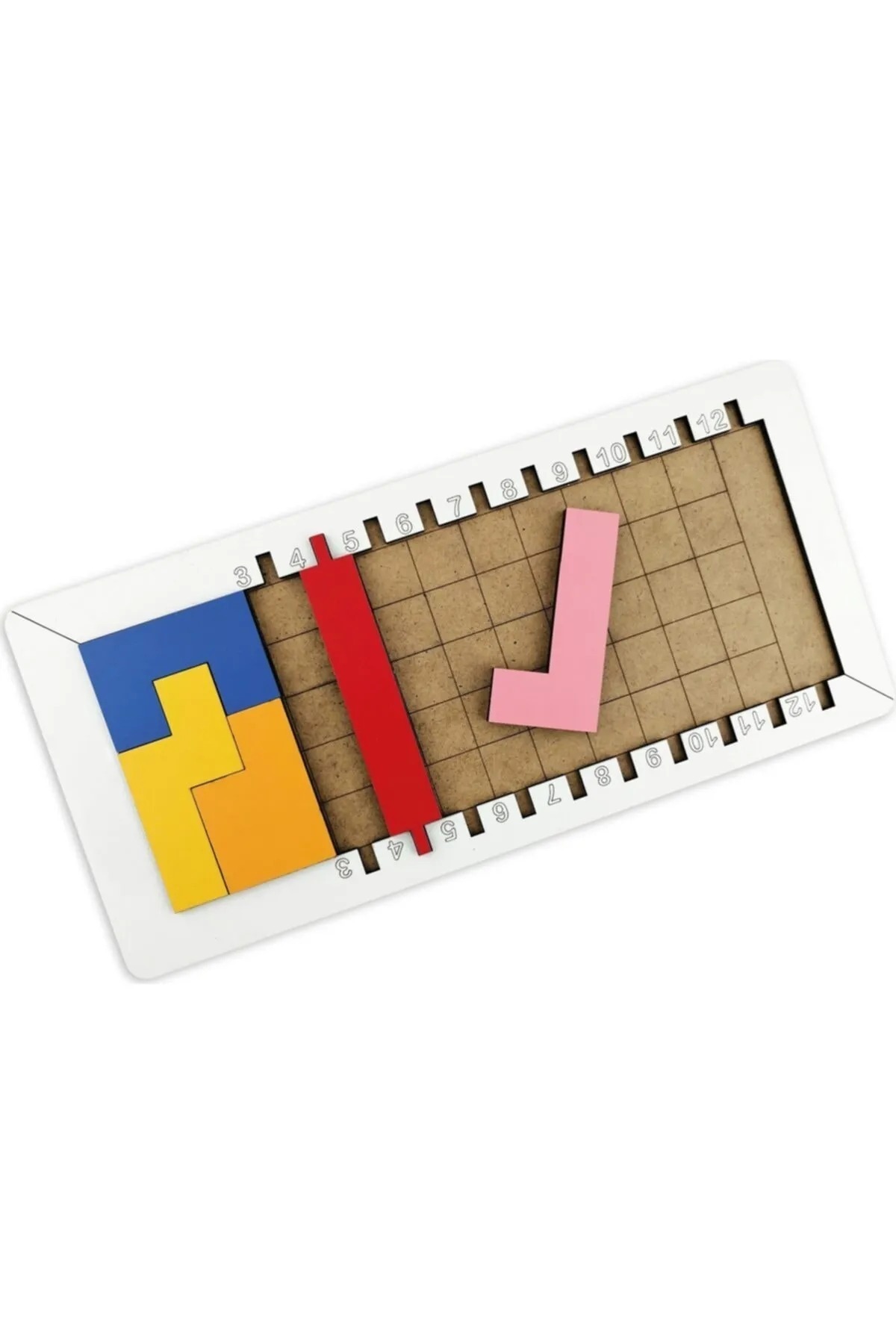 POPKONSOL-Wooden Puzzle Intelligence Puzzle Tetris Game Educational Toy 5