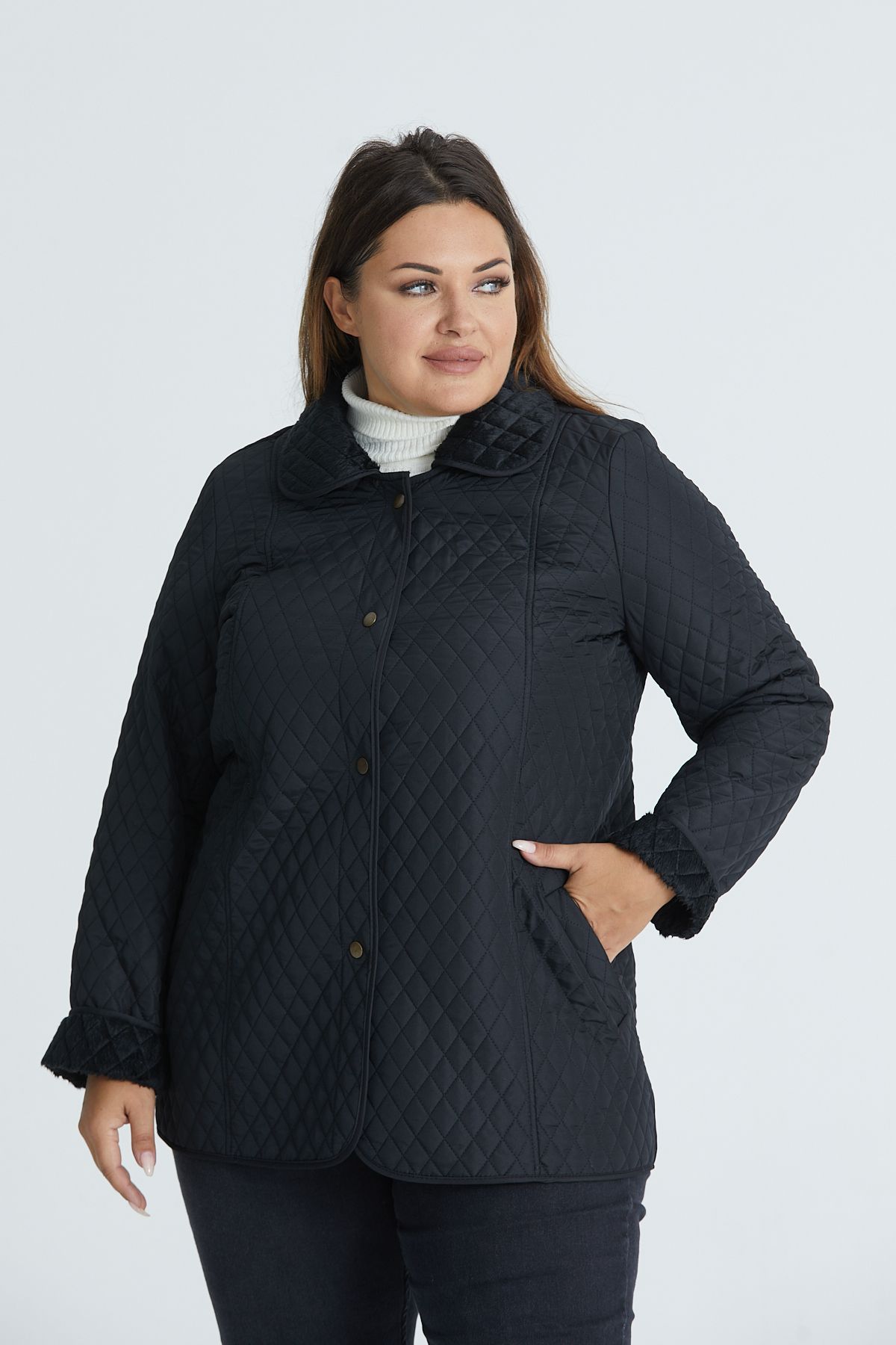 Plus size short jacket top