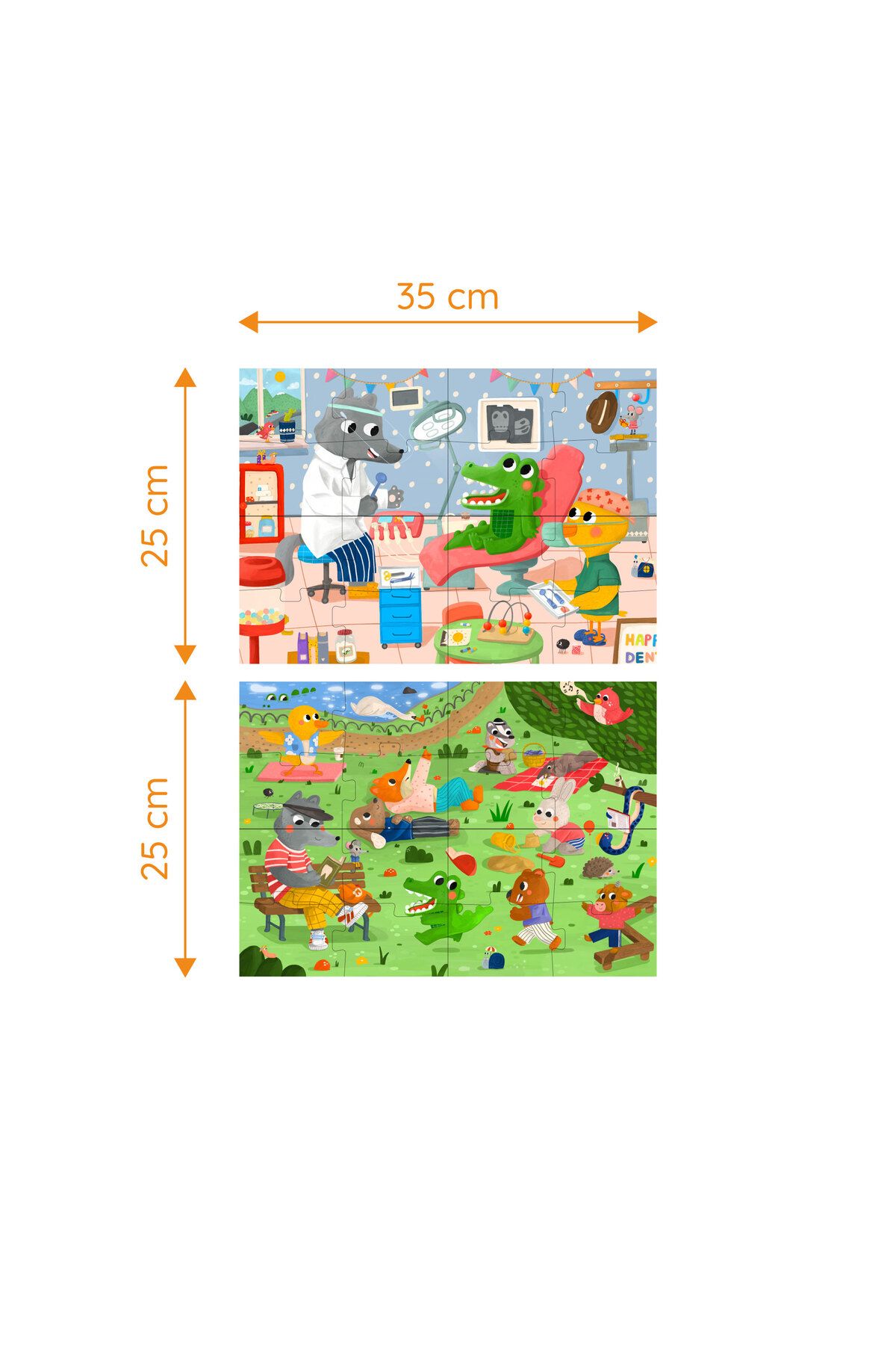 moritoys-My Self Care Routine: Double Sided 8 + 2 32 Piece Puzzle 6