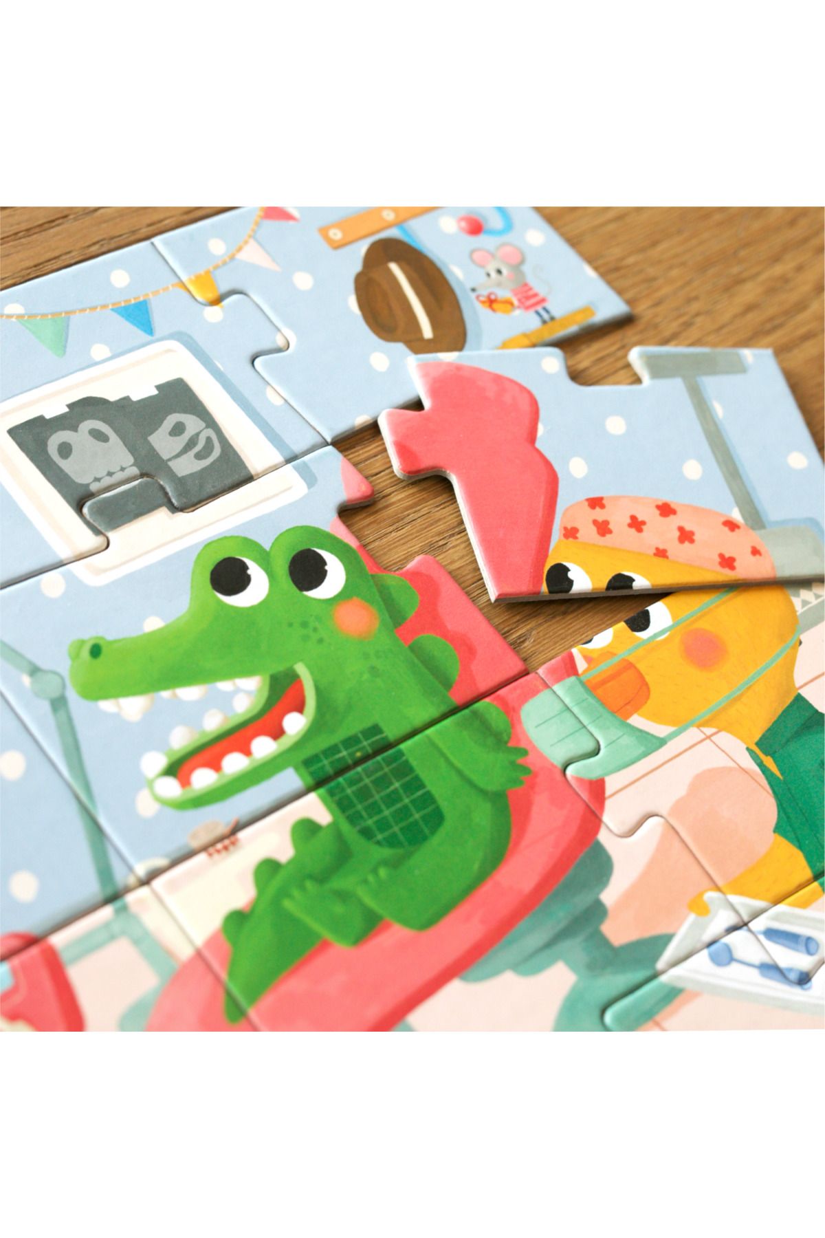 moritoys-My Self Care Routine: Double Sided 8 + 2 32 Piece Puzzle 5