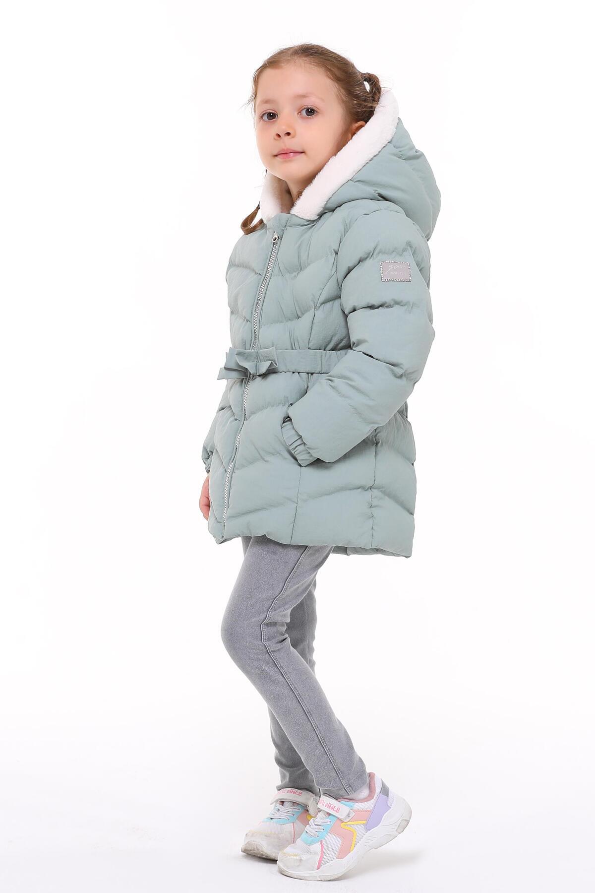 Benittokids Kız Bebek Çocuk Mont 51285 fotoğrafı 2 (önizleme)