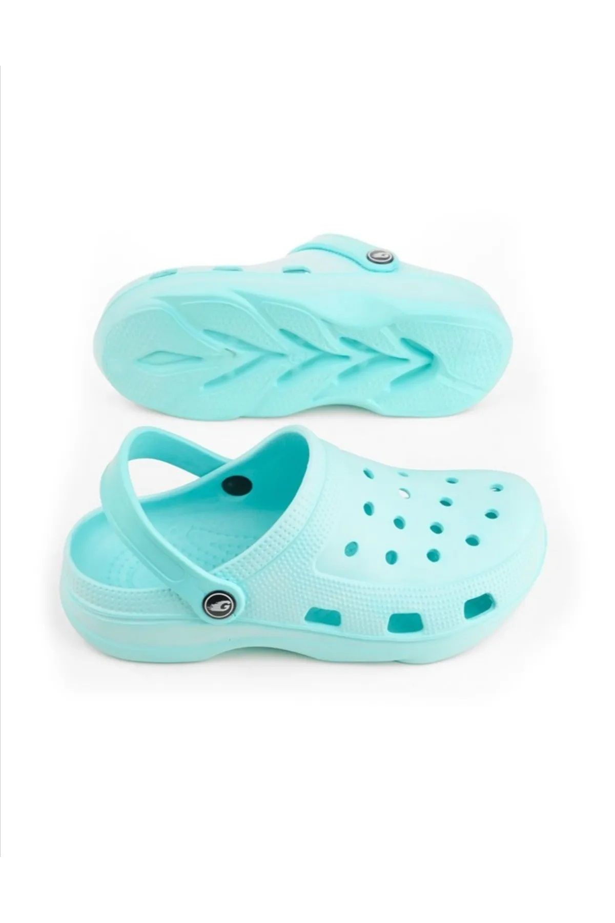 Mint shop blue crocs