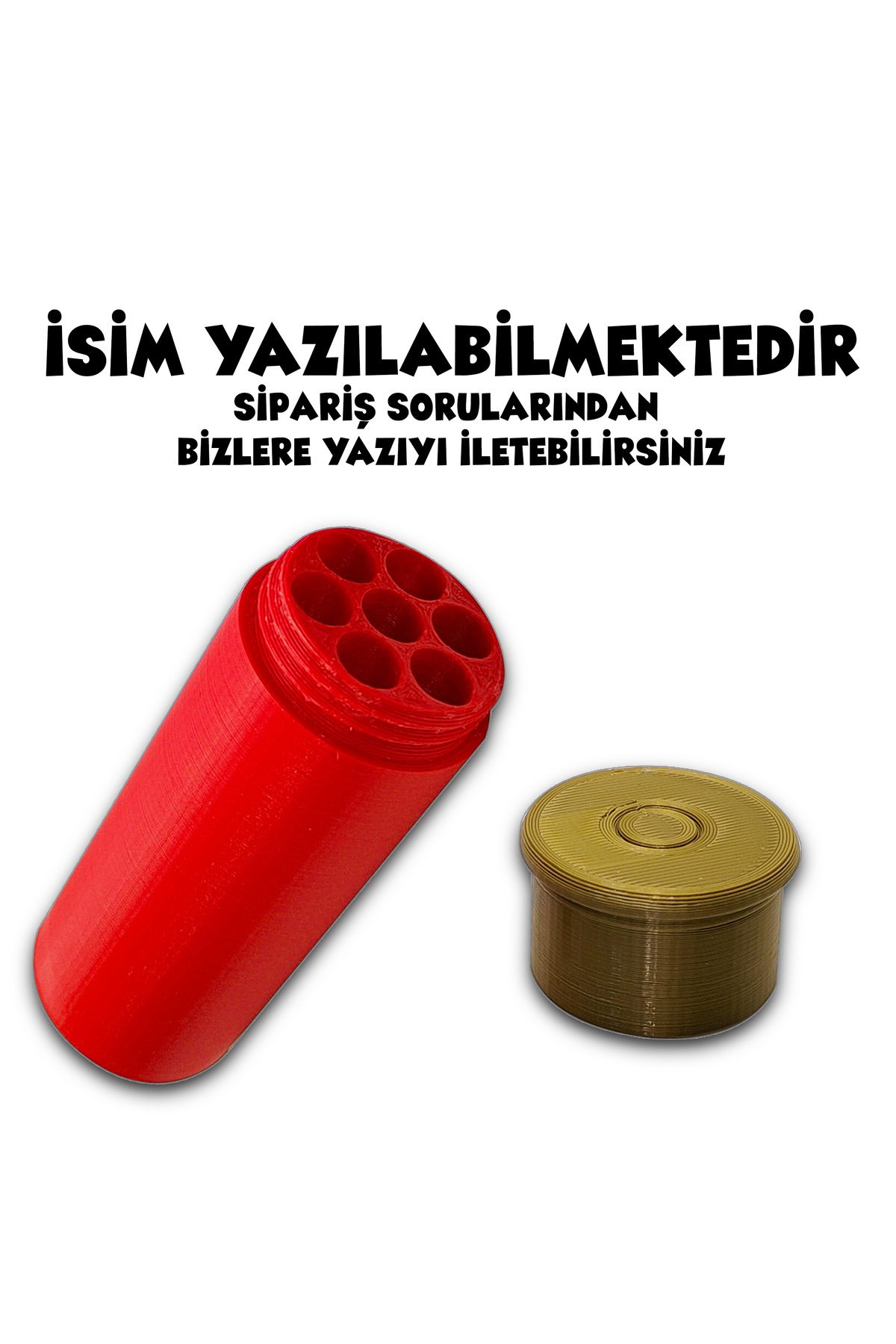 MERMİ ŞEKLİNDE KUTUSU(UZUN SİGARALAR İÇİN)