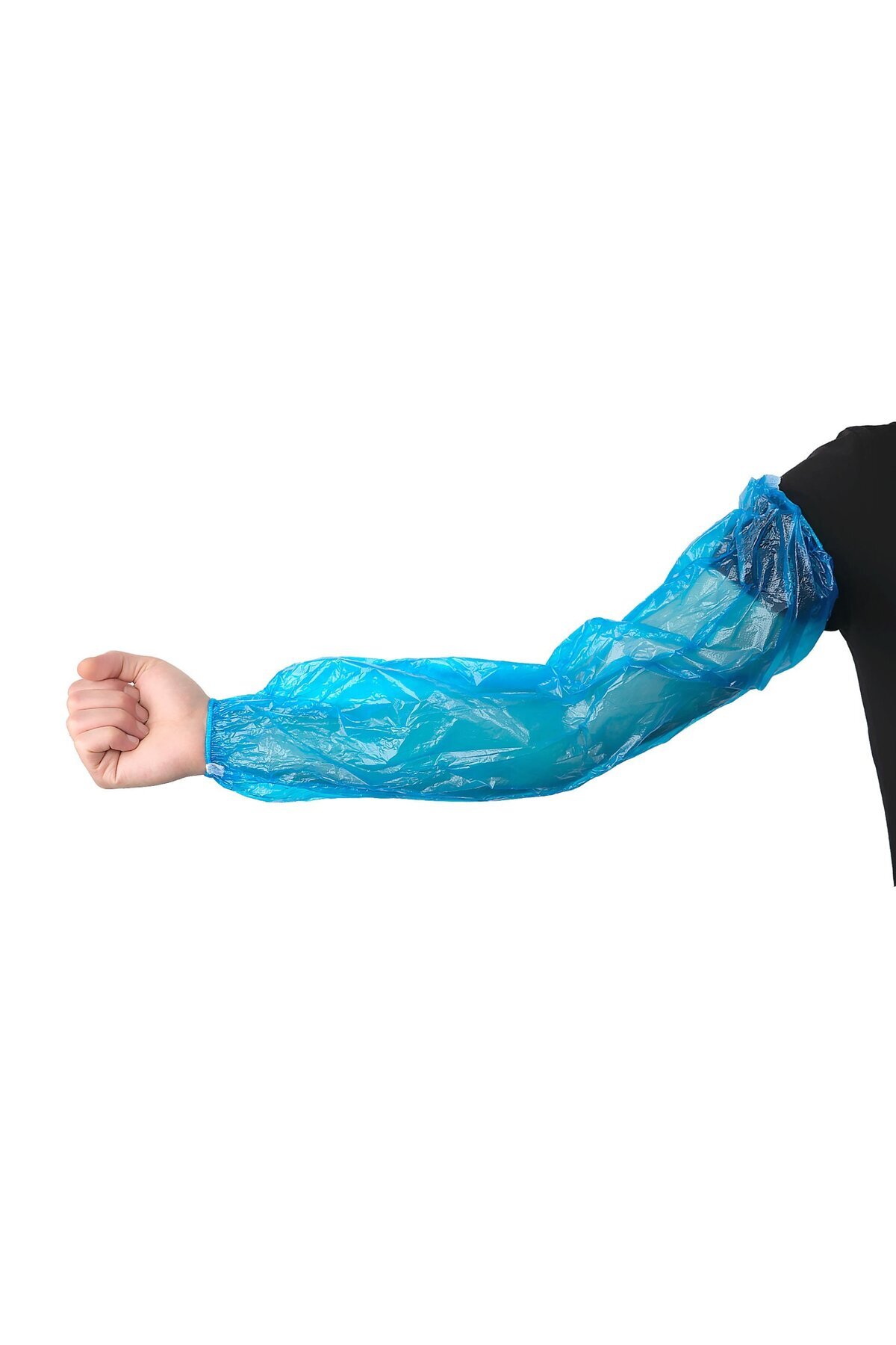 ADYMEDİKALVET Kolluk Naylon 60 Cm Çift Lastikli 100'lü Mavi