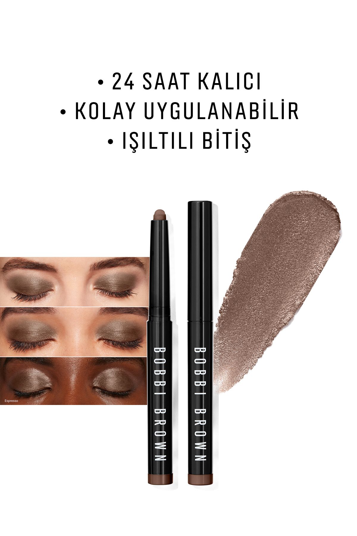 Стойкие кремовые тени-карандаш Bobbi Brown — Espresso 716170289328 24845