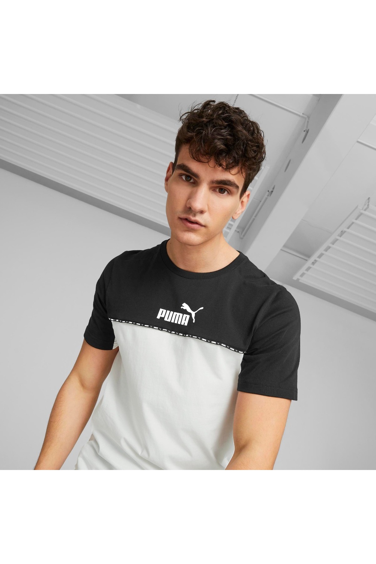 Essential Puma X - Block Trendyol Herren-T-Shirt Tape