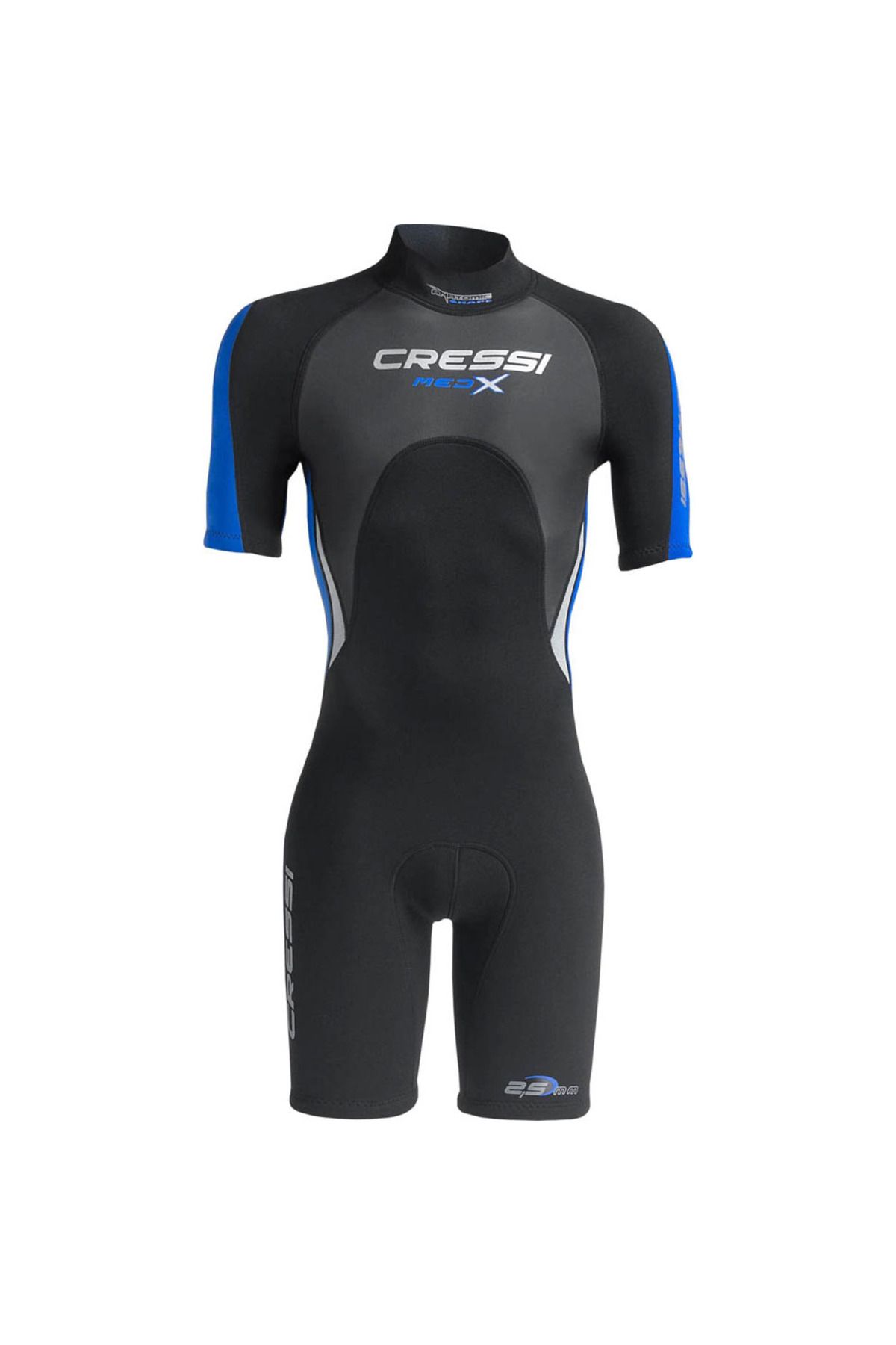 لوازم جانبی ماهیگیری قهوهای MED X Man Shorty Dive Dress استاندارد 2.5 میلی متر شماره: 6 2xl cressi sub