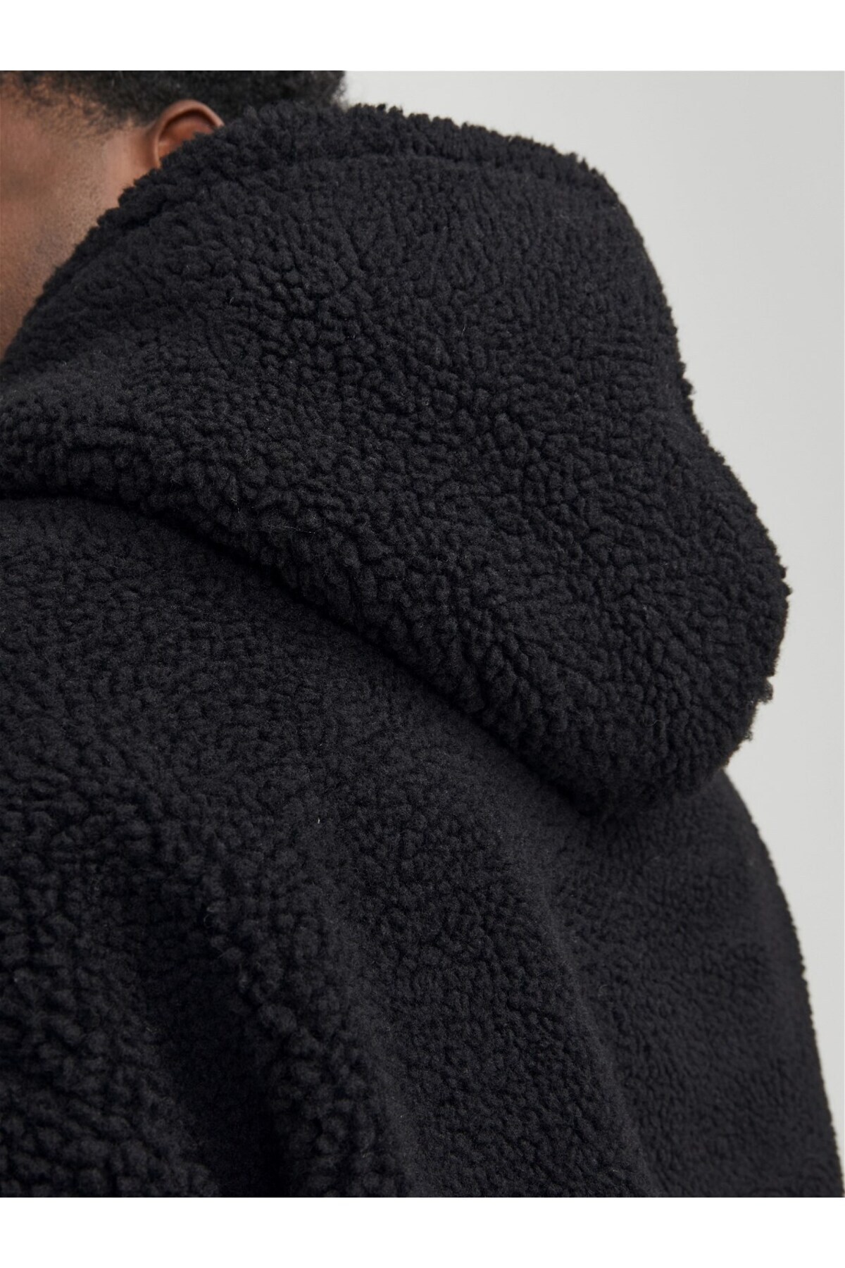 سویشرت مردانه مشکی جک اند جونز | 12249364 اورجینال - تصویر 4