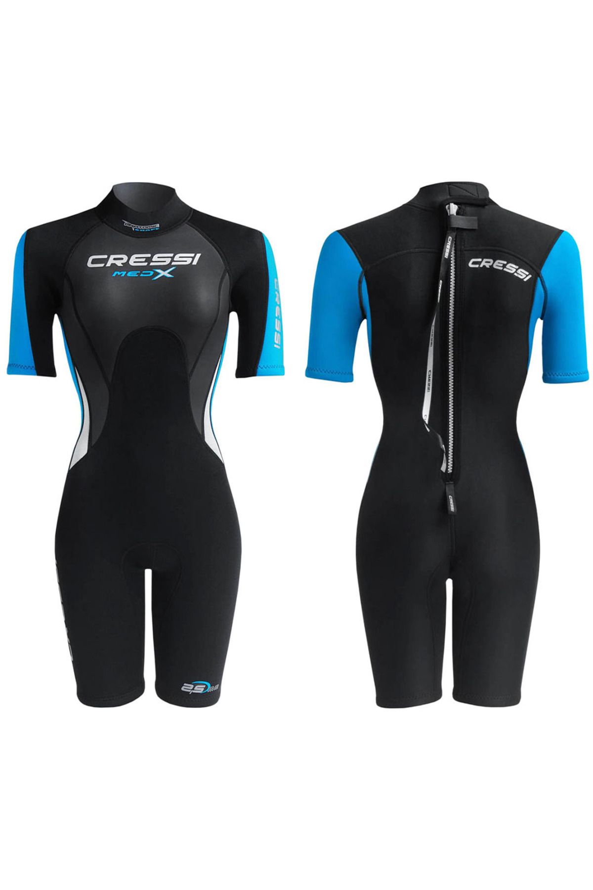 لوازم جانبی ماهیگیری قهوهای MED X LADY DIVE DINE DOSE استاندارد 2.5 میلی متر شماره: 4 L cressi sub