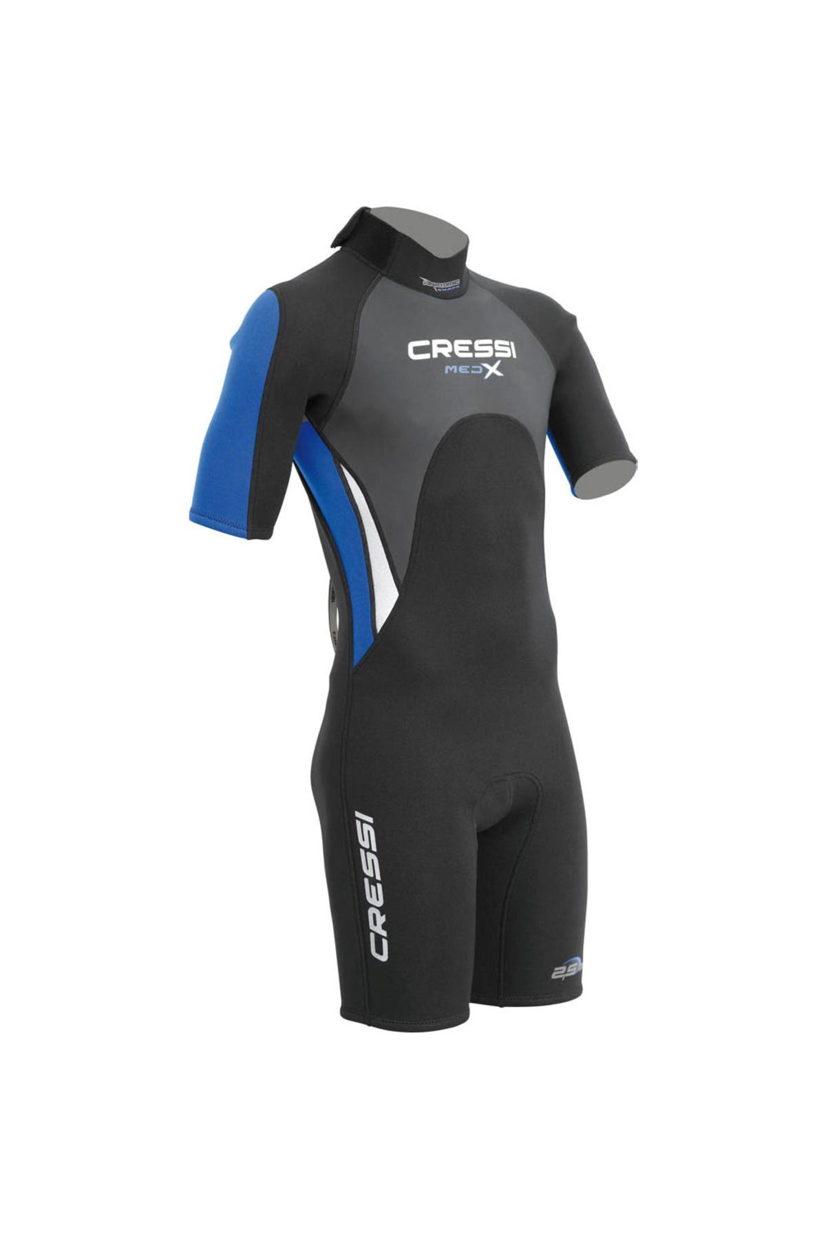 لوازم جانبی ماهیگیری قهوهای MED X Man Shorty Dive Dress استاندارد 2.5 میلی متر شماره: 6 2xl cressi sub