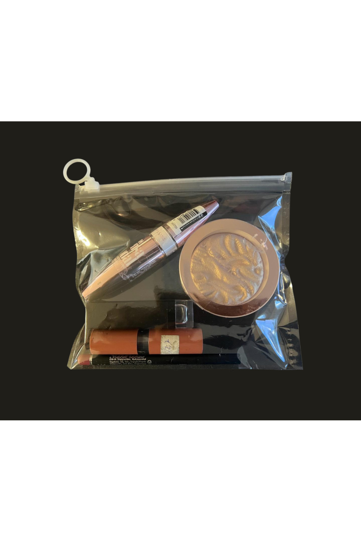 Kraft Halka Tutacaklı Slider Zipli Kilitli Poşet ,Doypack ,Kozmetik Fermuarlı Poşet 15*18cm -20 Adet