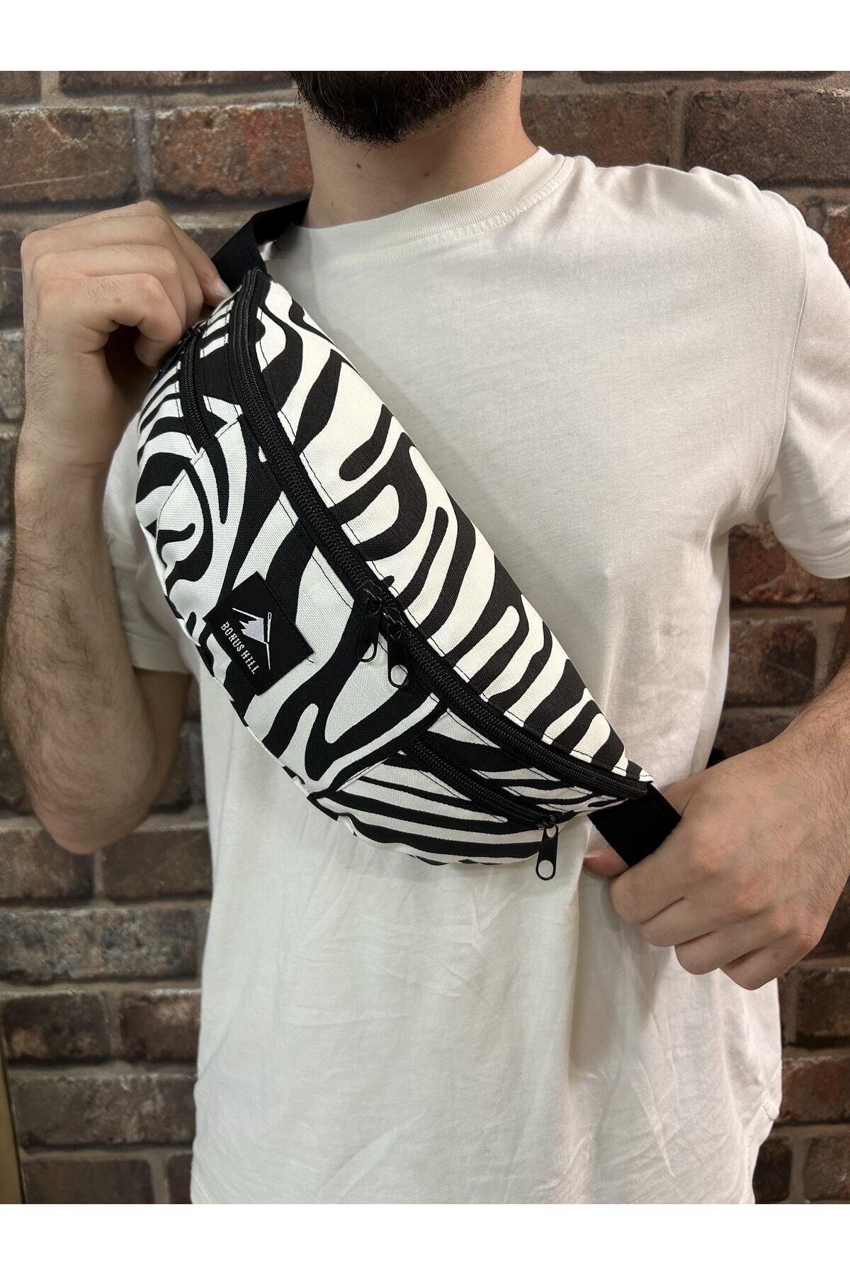 Zebra bum bag cheap