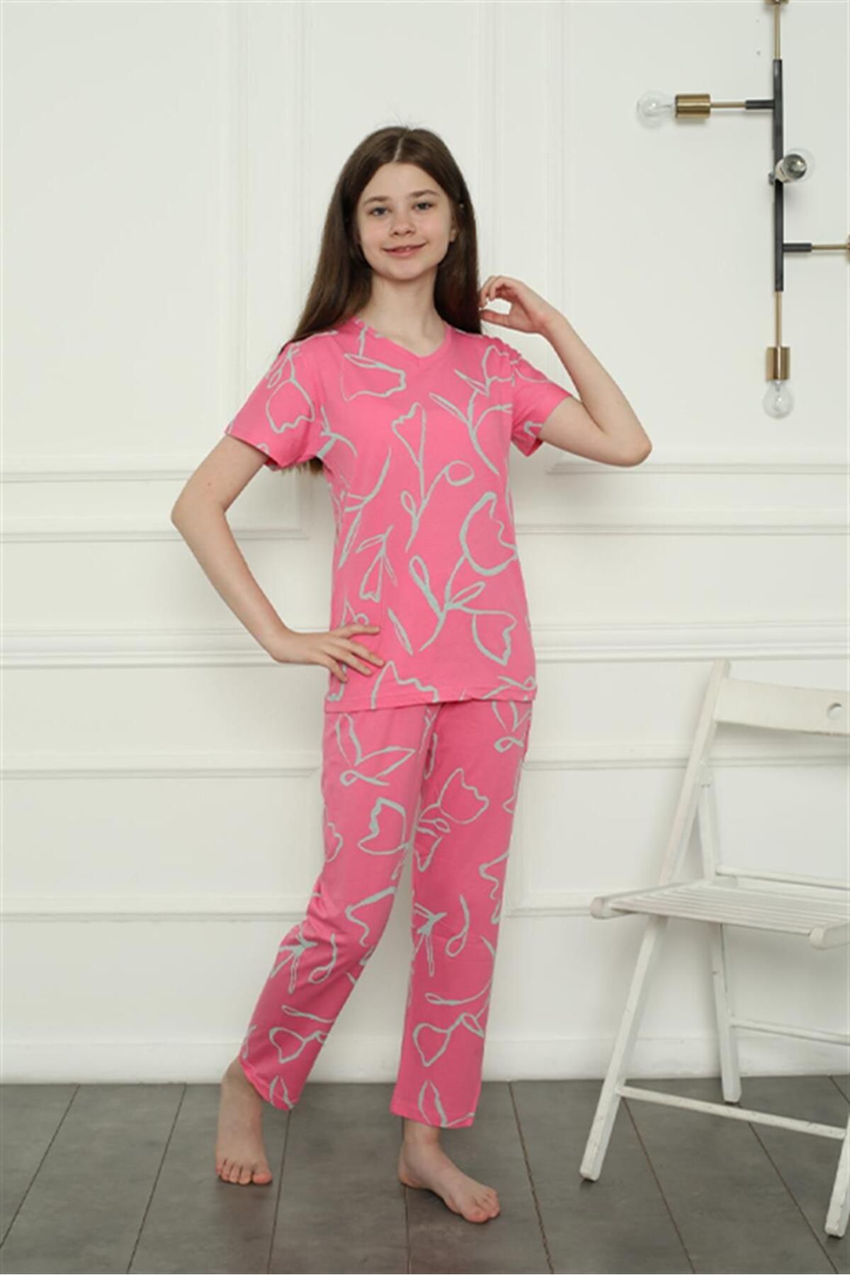 Girls cotton pajamas hotsell