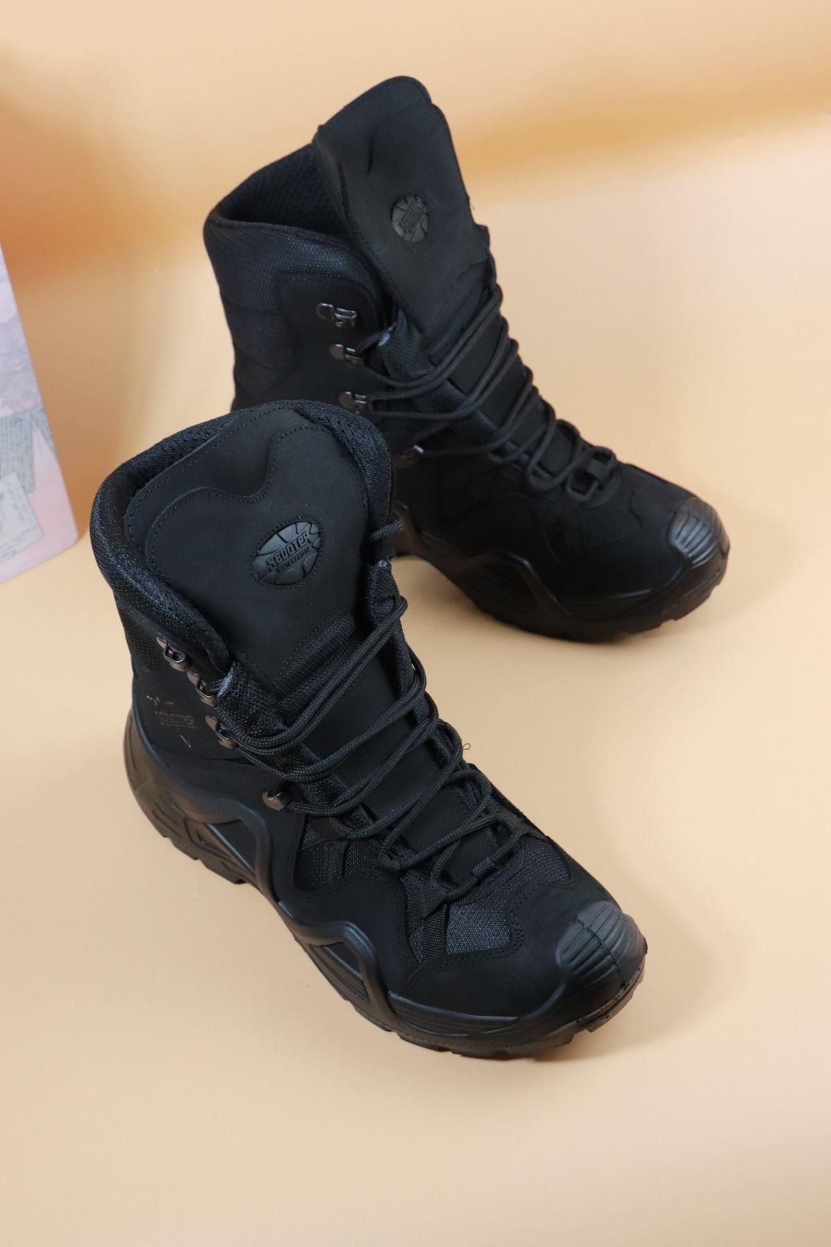 Scooter-- 1490 Μαύρες αδιάβροχες ανδρικές μπότες Tactical 5