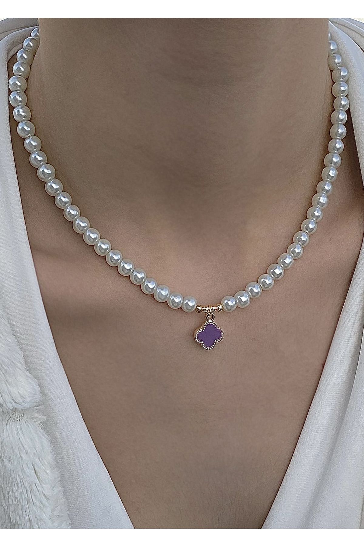 Lilac necklace new arrivals