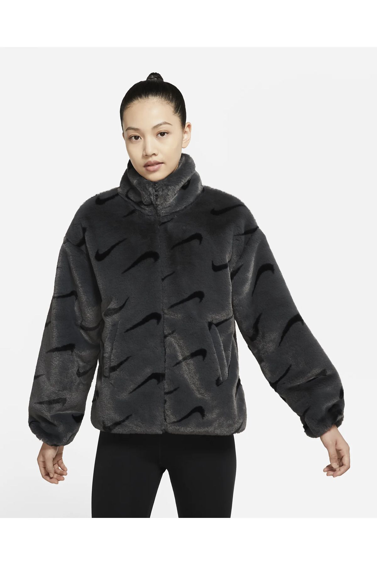 Black gold shop nike jacket