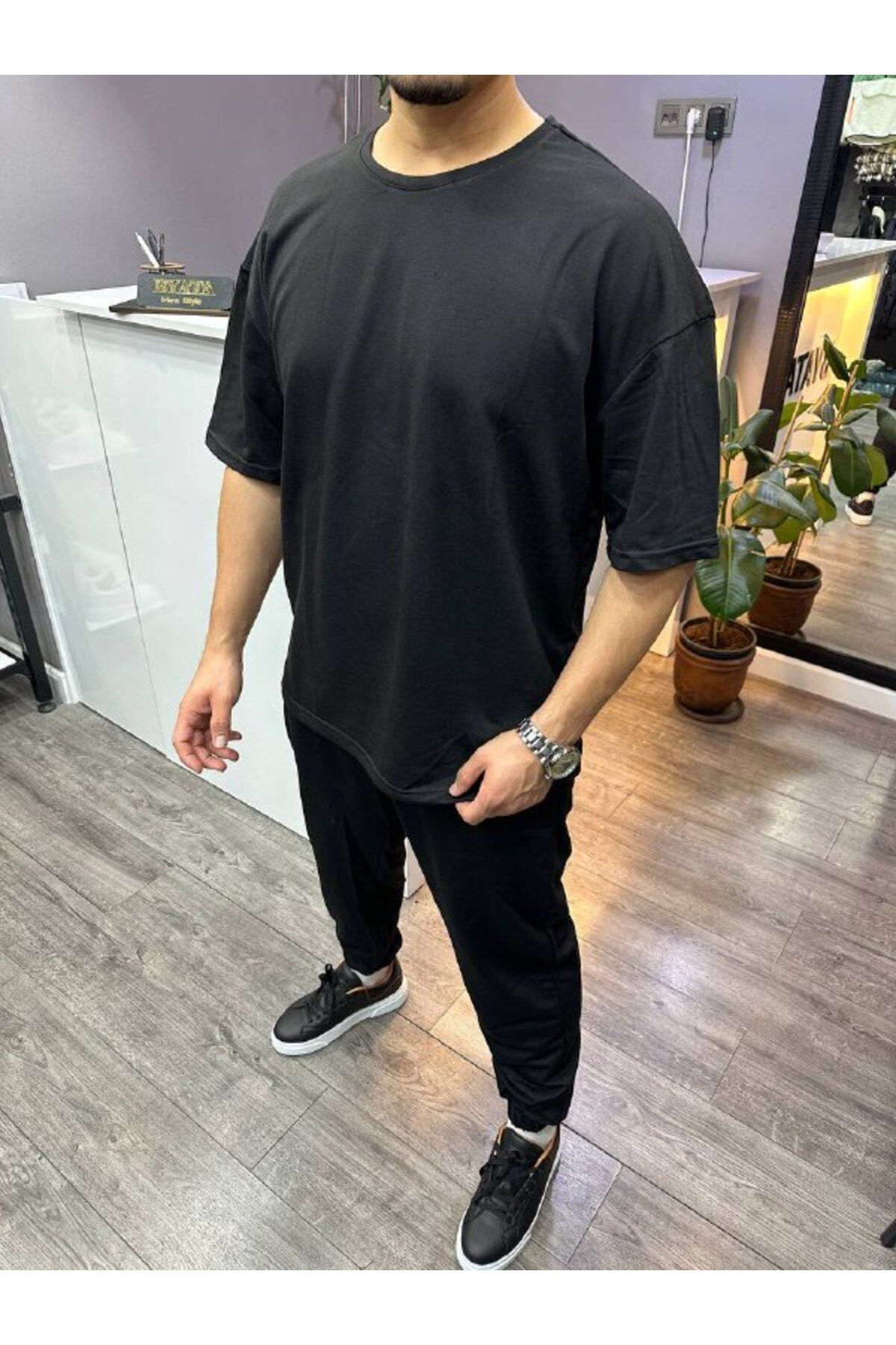 Mens plain hot sale tracksuit set
