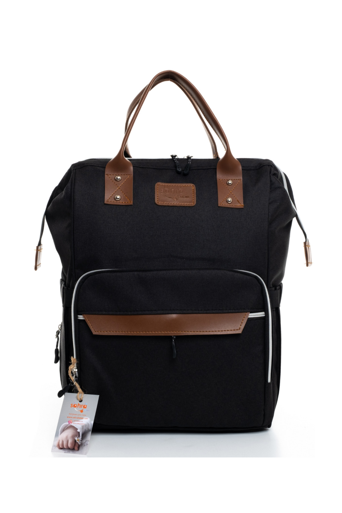 Necix's 6LI SEVİMLİ AYILAR DOĞUM SET(10’LU HASTANE ÇIKIŞ,BEBEK ÇANTASI,KUNDAK,BATTANİYE,MENDİL VE ÇORAP SET) fotoğrafı 3 (önizleme)