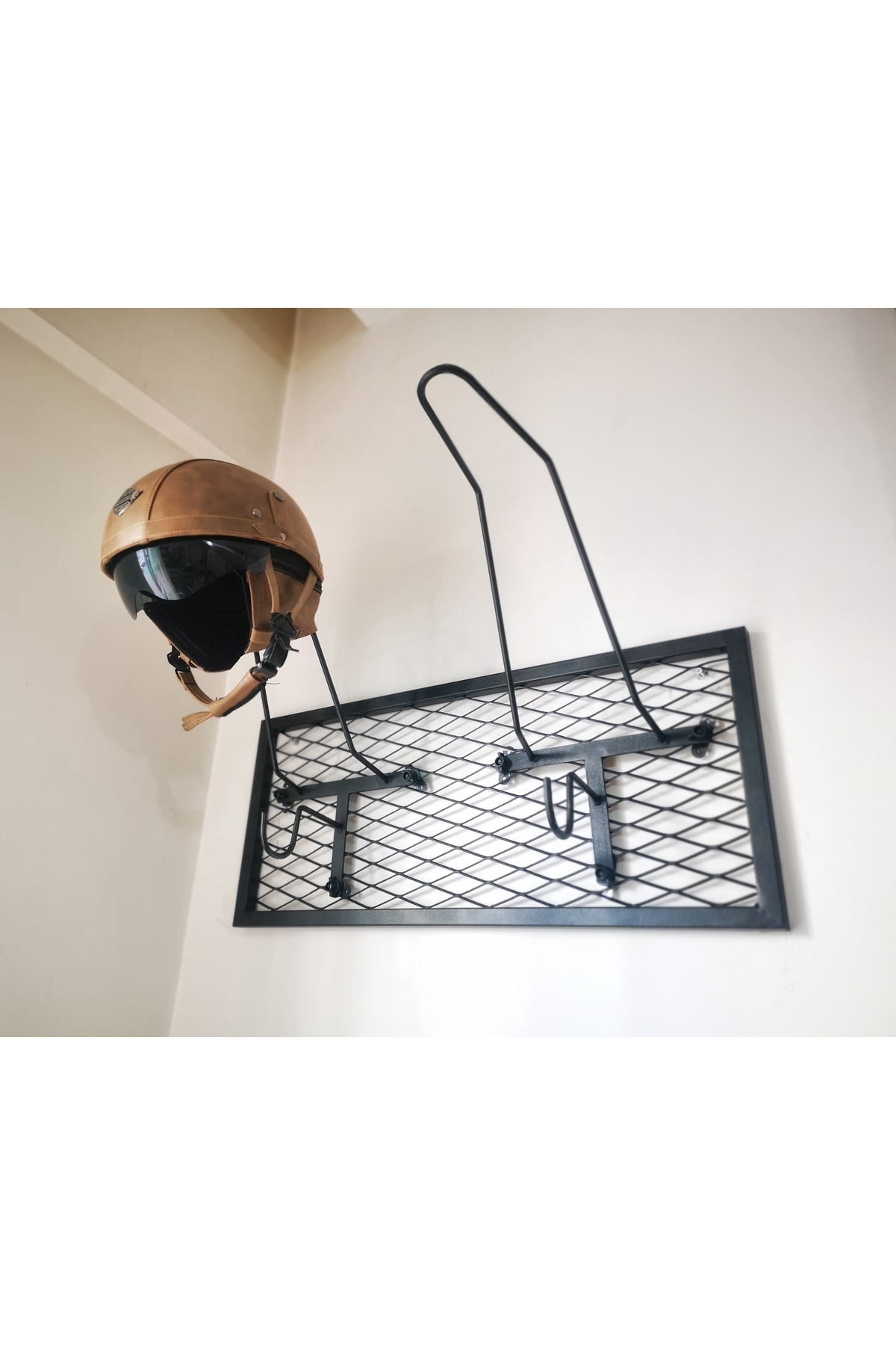 Biker Helmet Hanger, Helmet Hanger