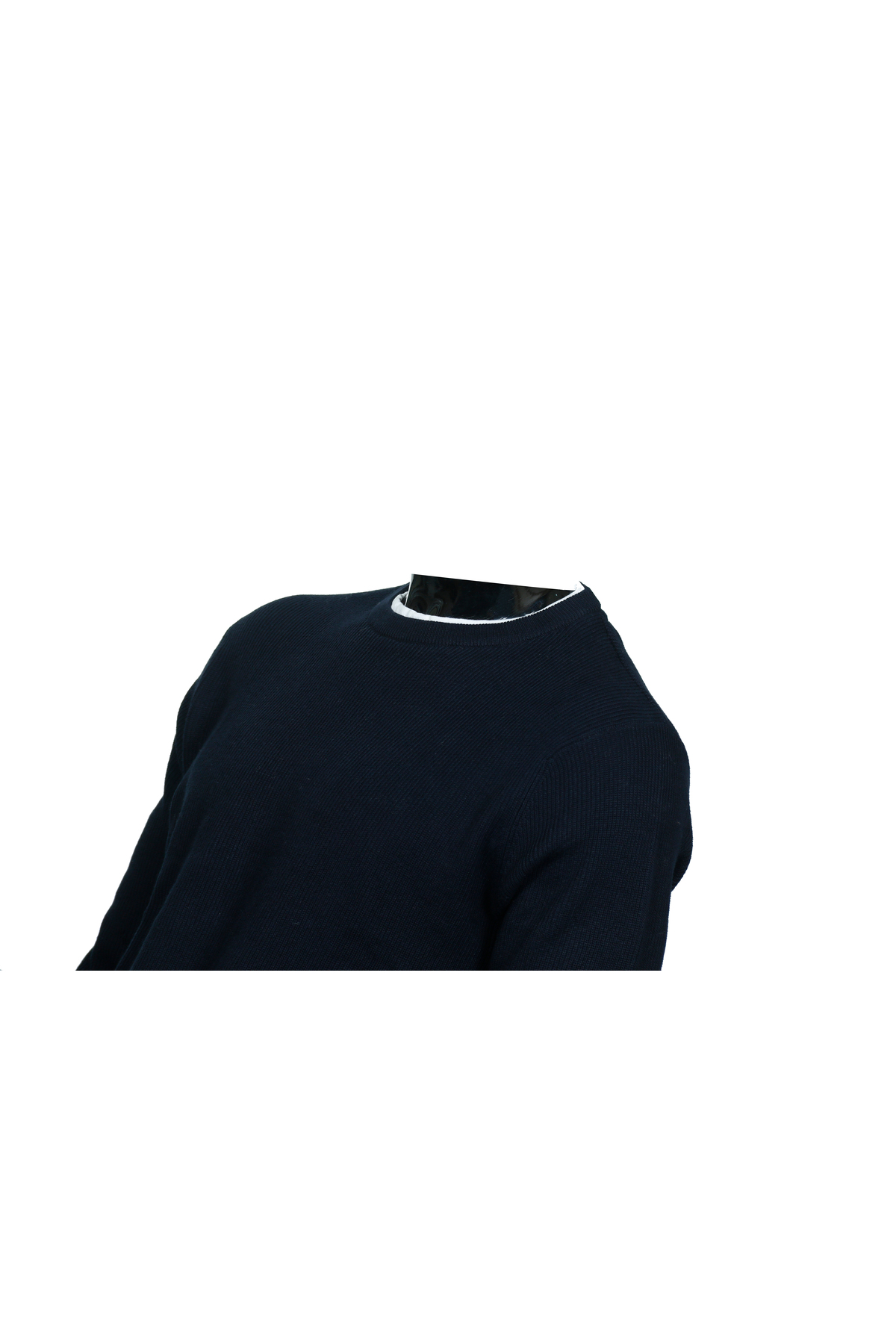 سویشرت مردانه آبی سرمه ای کوتون | 4WAM70058HT اورجینال - تصویر 6