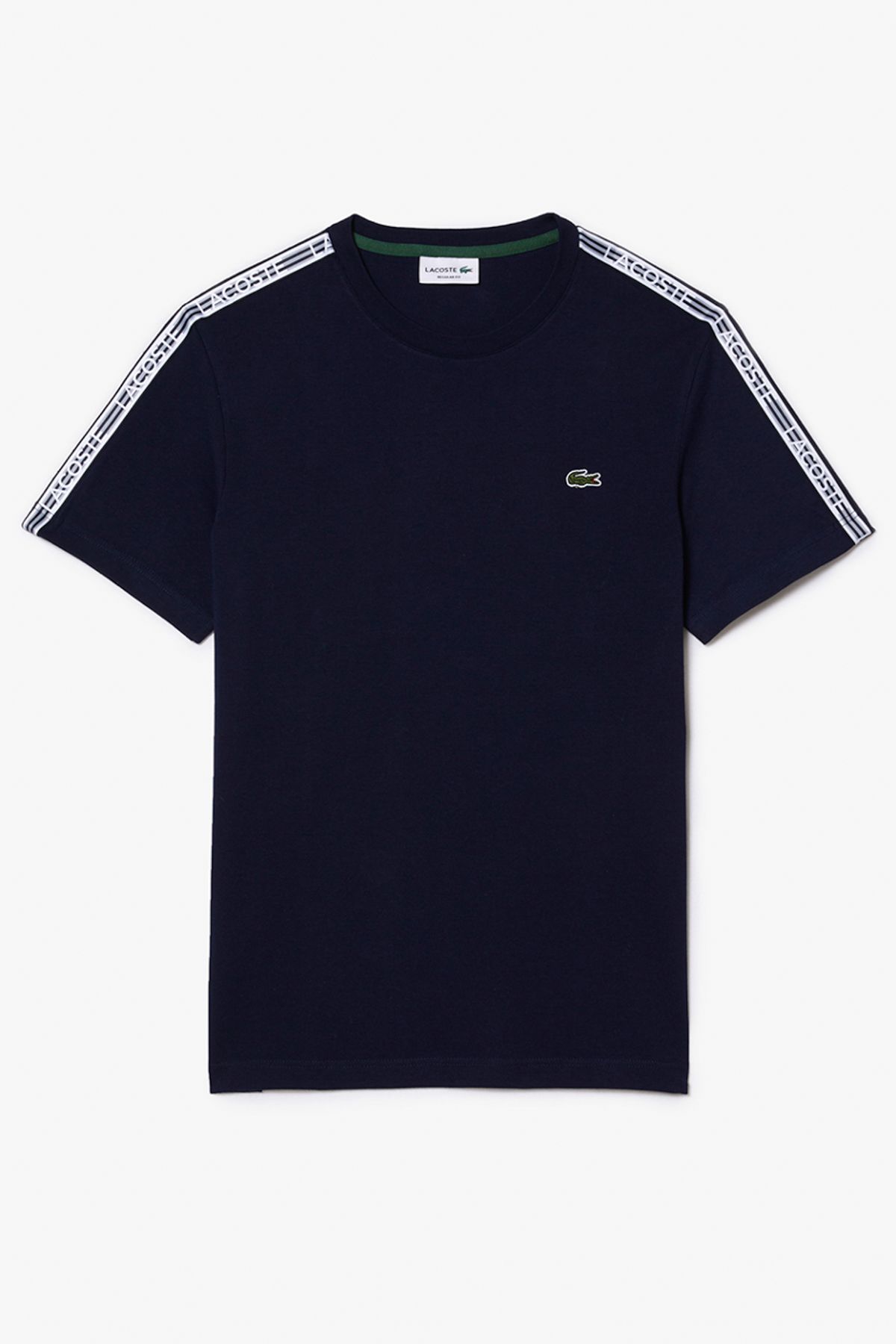 Navy outlet lacoste shirt