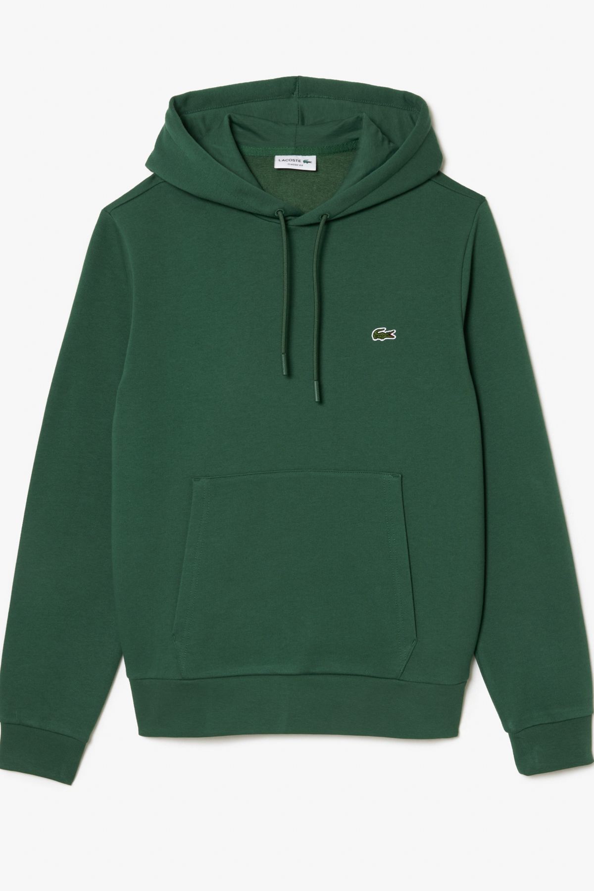 Green lacoste hoodie hotsell