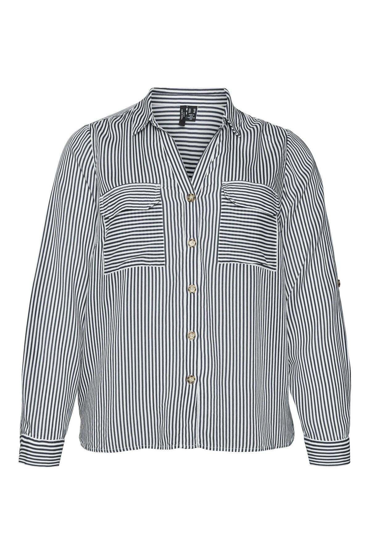 Veromoda Curve-ΠΟΥΚΑΜΙΣΟ VMBUMPY L/S NEW CURVE GA NOOS 5
