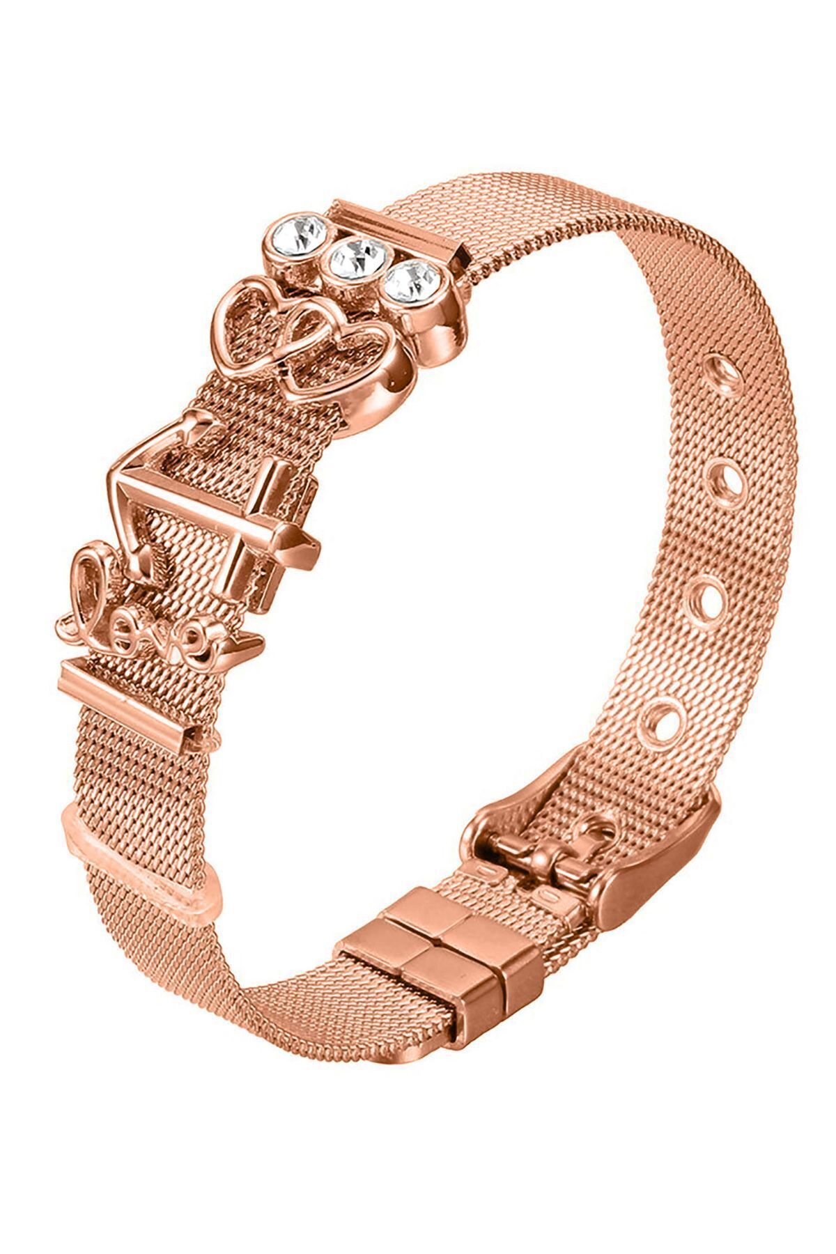 Heideman-Mesh Armkette Für Frauen Mesh Armband Poliert Elegant, Sportlich 2