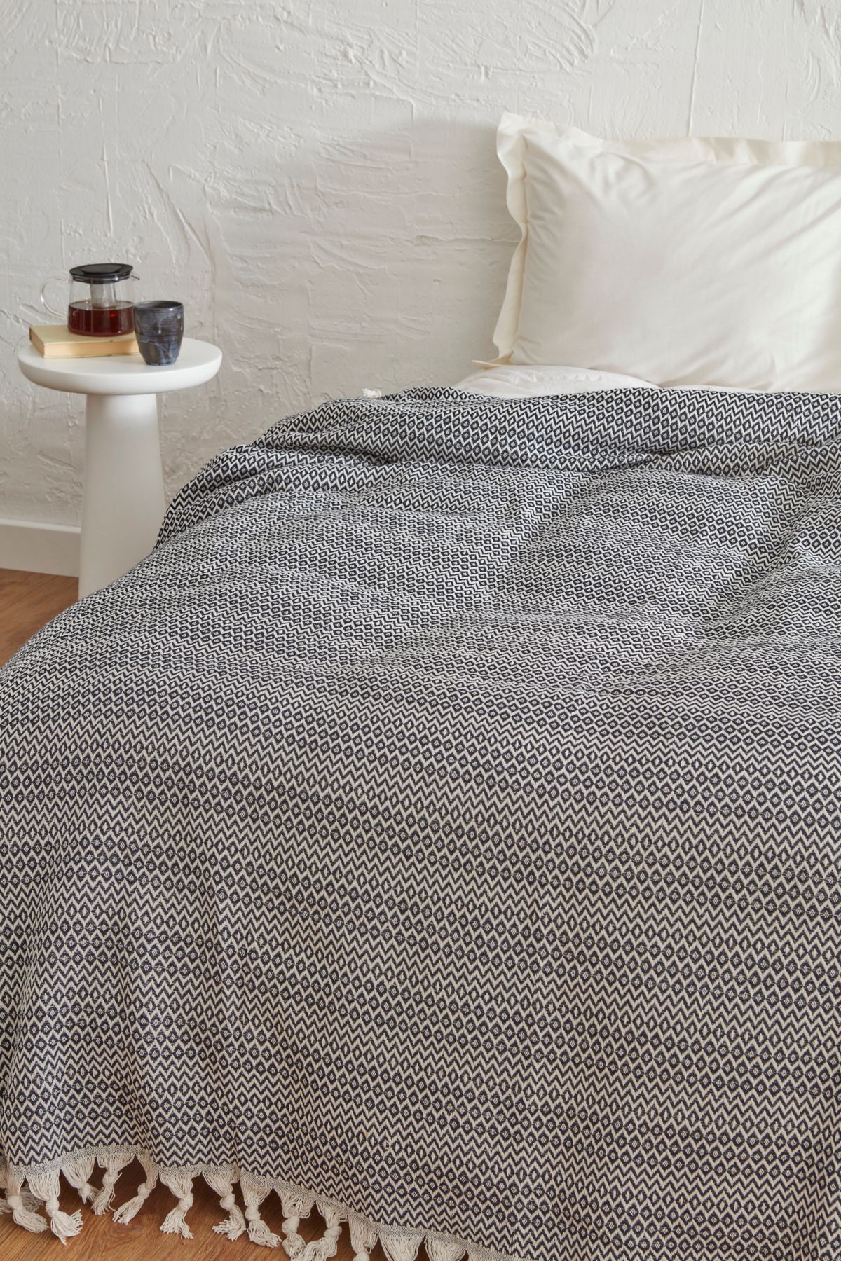 Karaca Home-Navy Blue Double Levi Pike 7