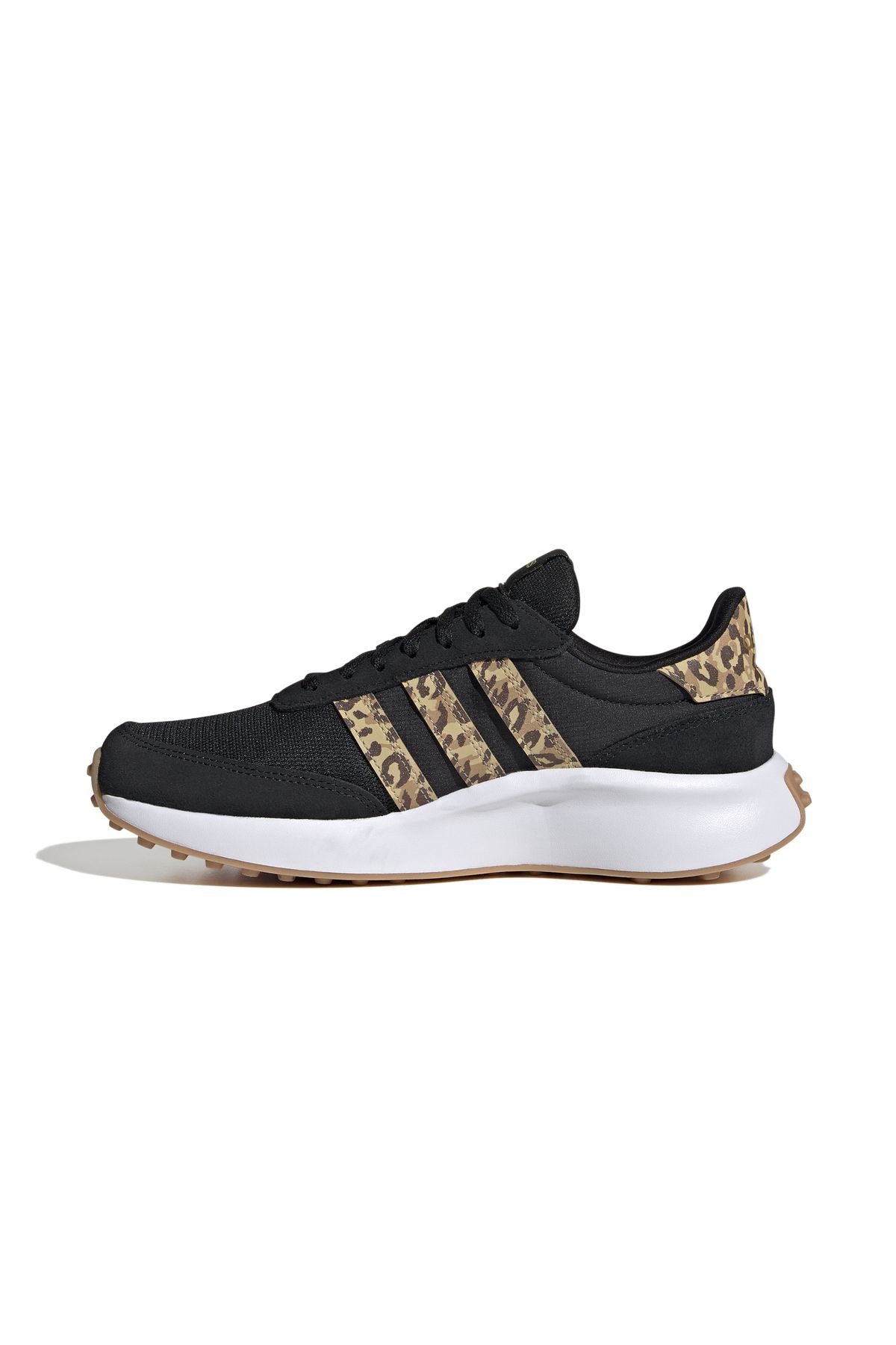 Adidas running shoes discount black and gold