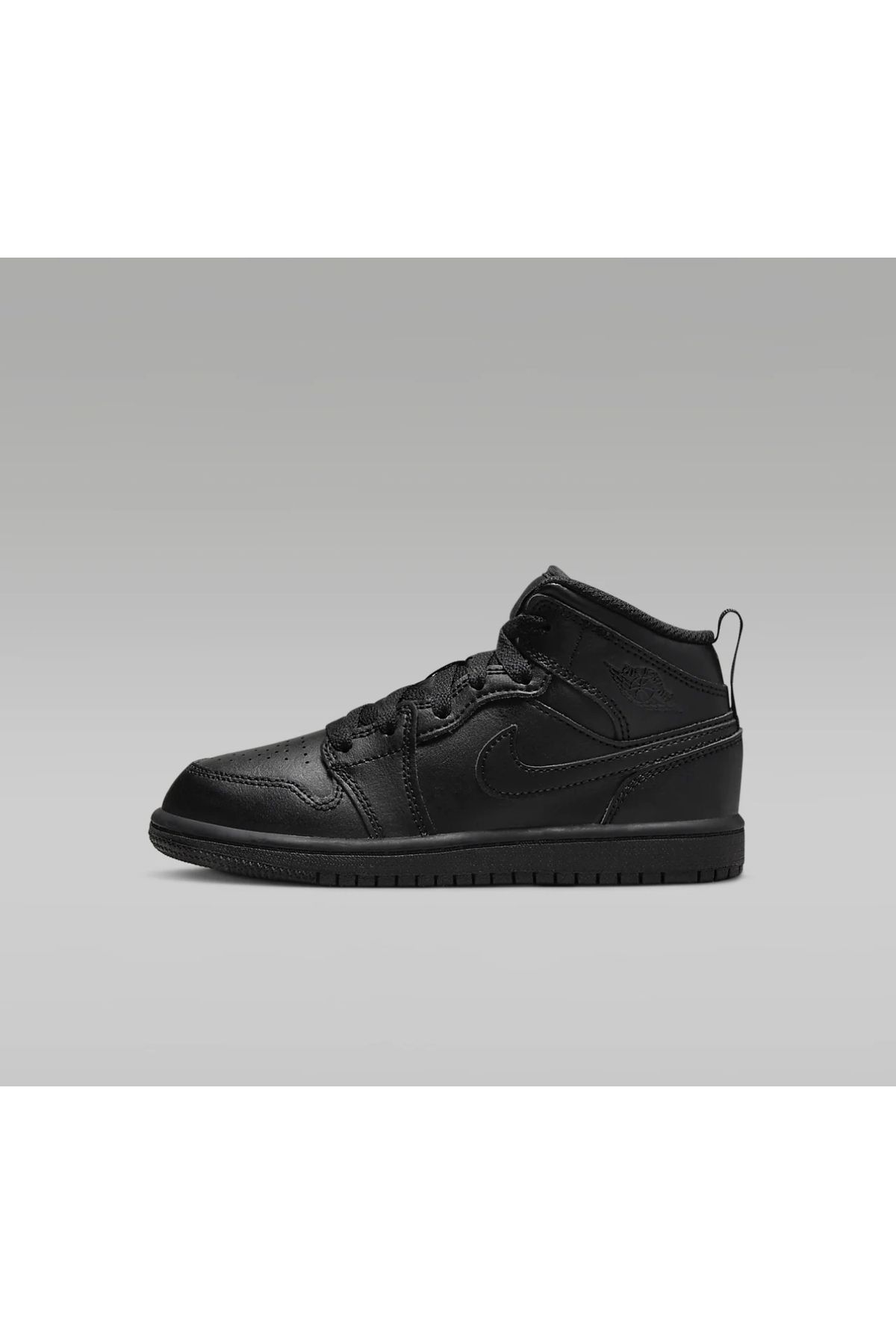 Air jordan 1 mid black junior clearance