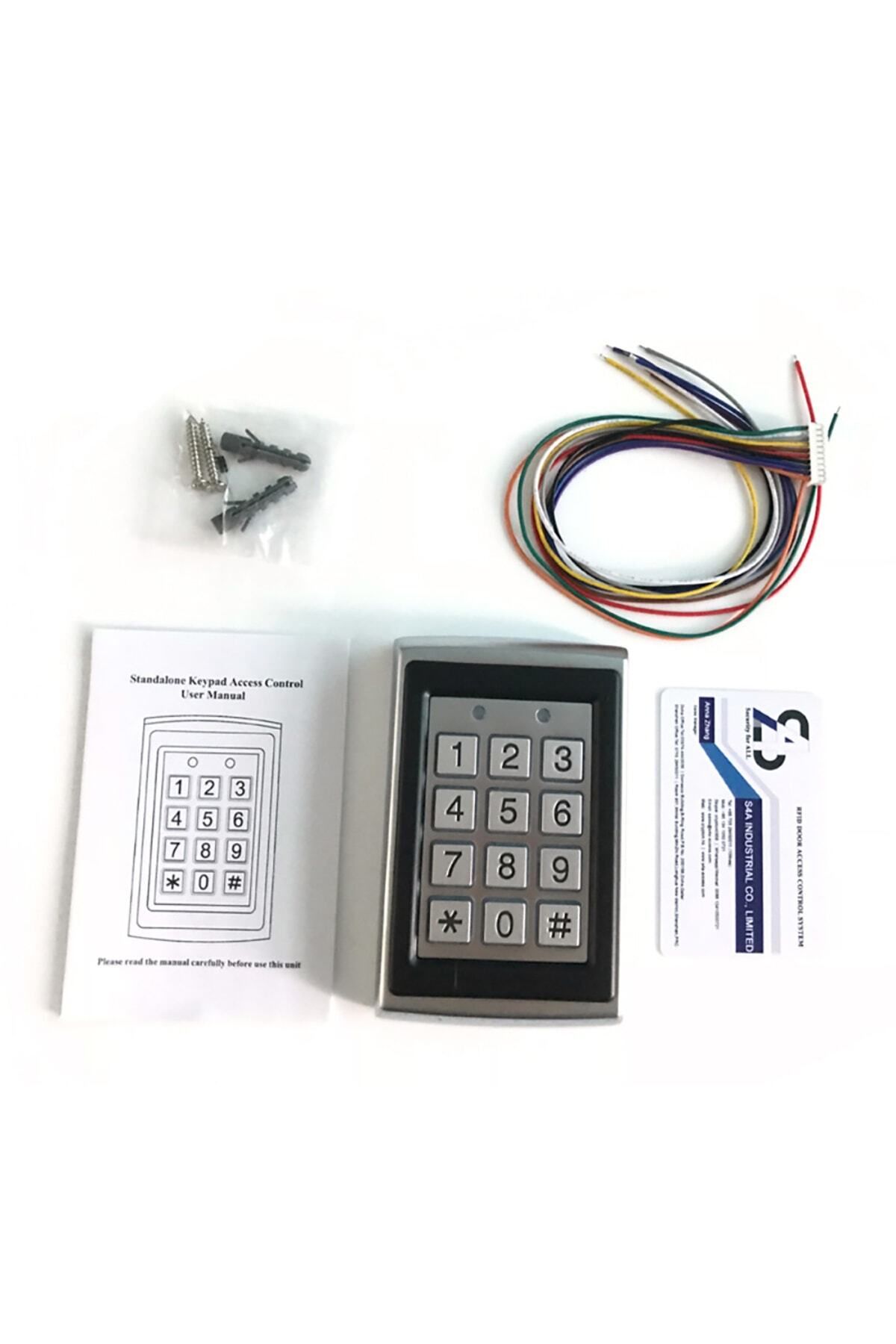 SONEX-Metal Rfid Password Door Lock - Access Control System with Metal Case Card 6
