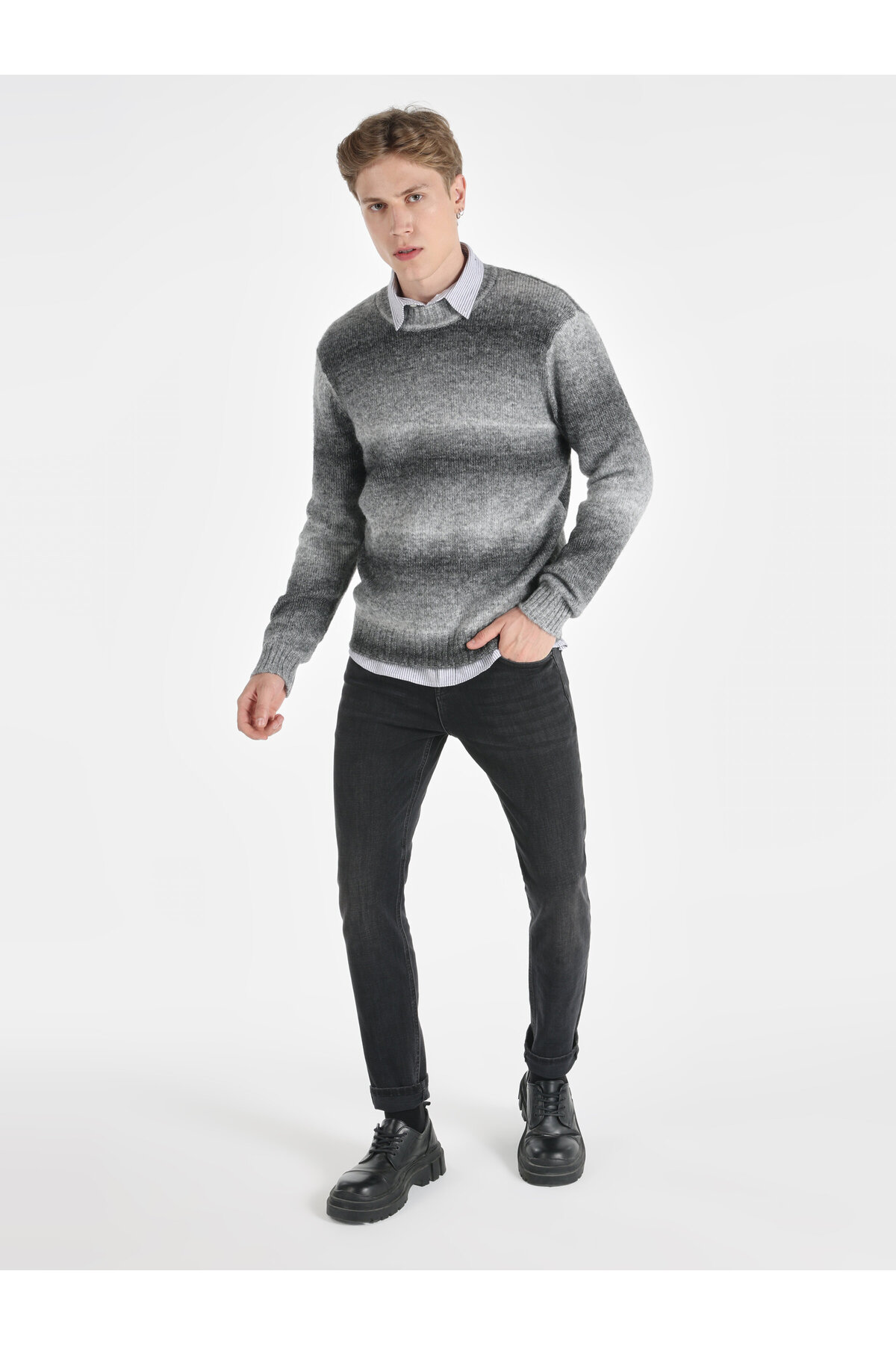 بافت مردانه کولینز | .CL1065733_Q1.V2_GRA Colin’s - Image 3